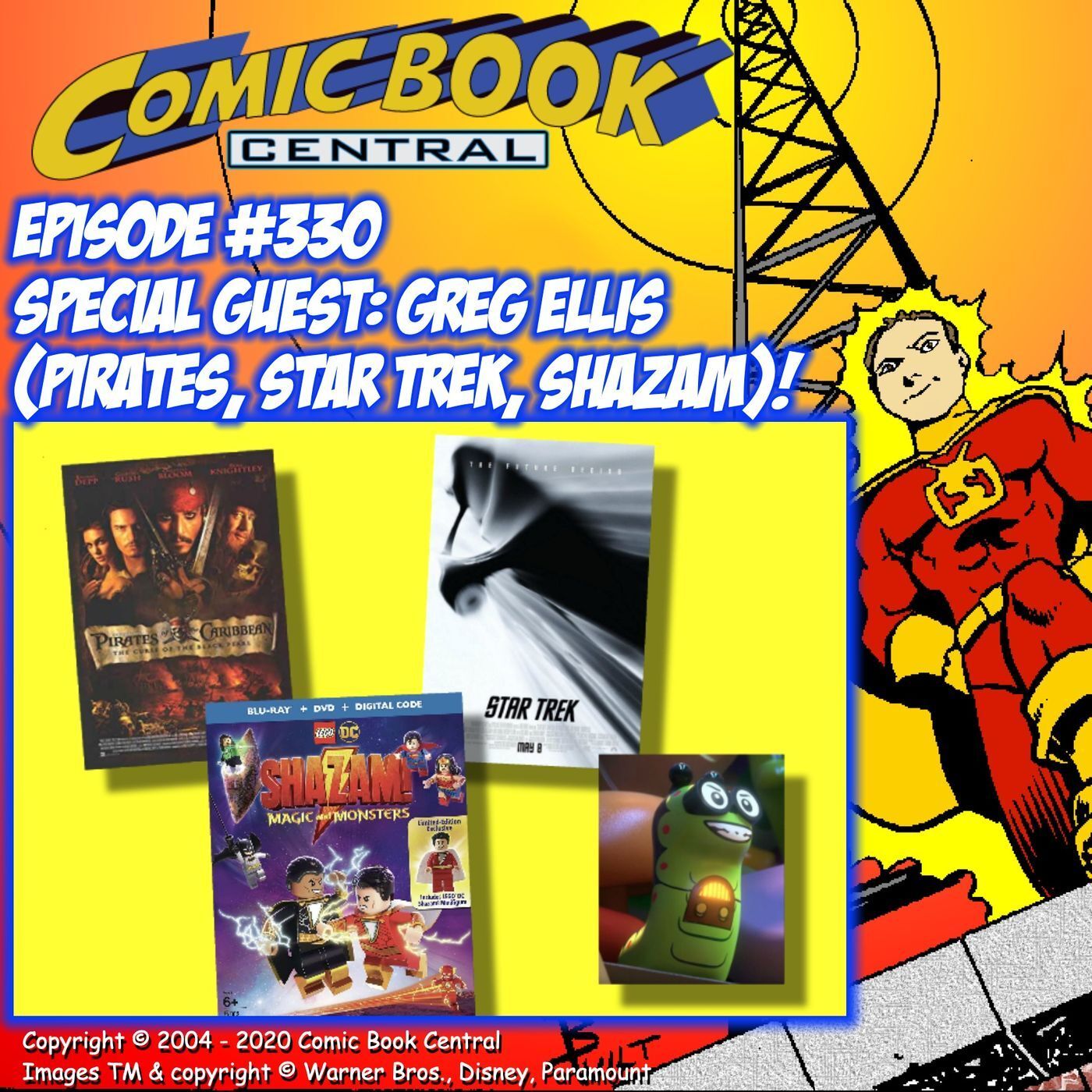 #330: Greg Ellis talks Pirates, Star Trek, Titanic, and hundreds of voiceover roles! episode artwork