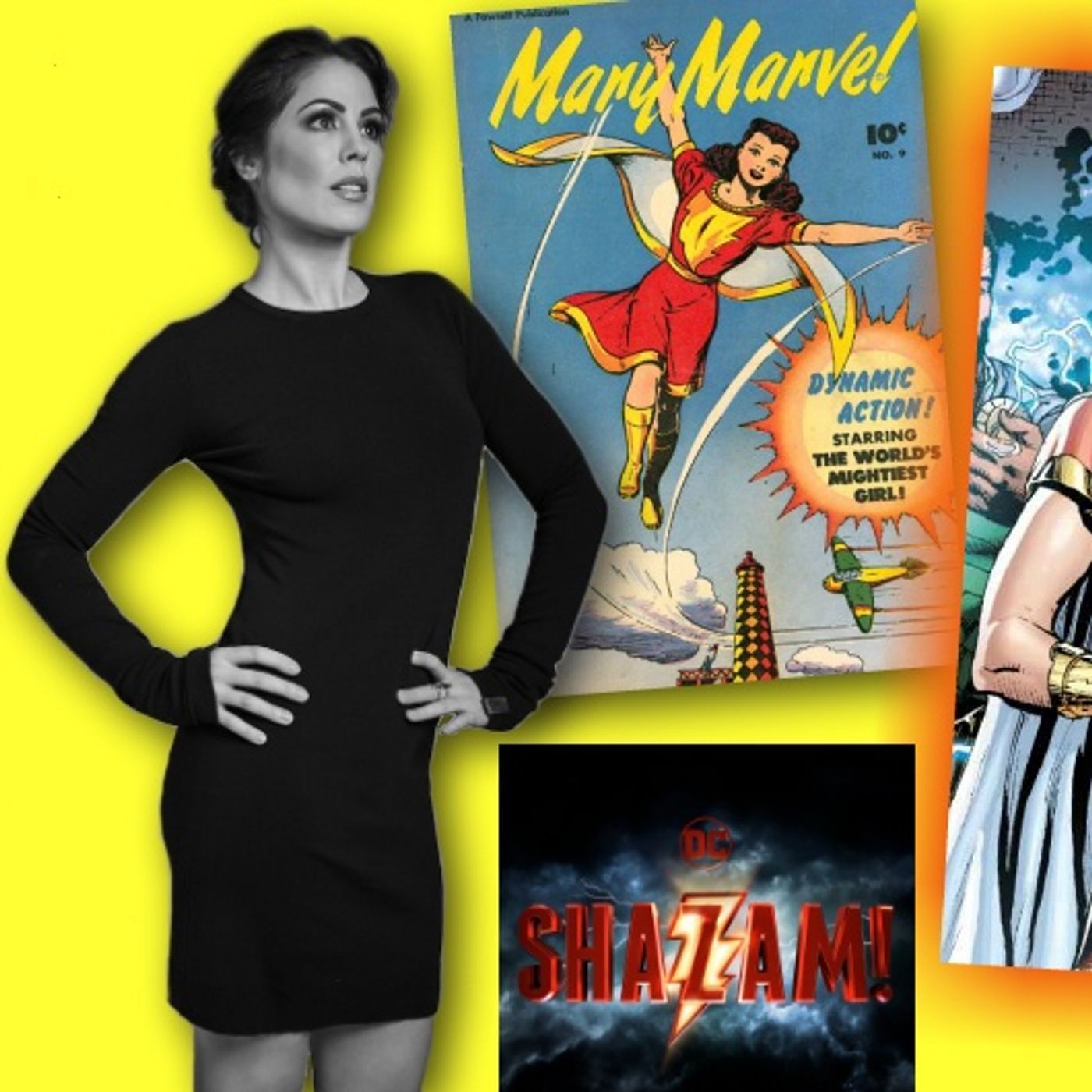 #269: Michelle Borth on bringing Mary Marvel to life in Shazam! episode artwork