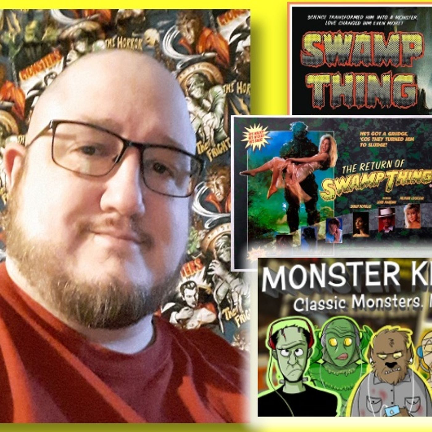 #368: Swamp Thing movie reviews with Monster Kid Radio's Derek M. Koch! episode artwork