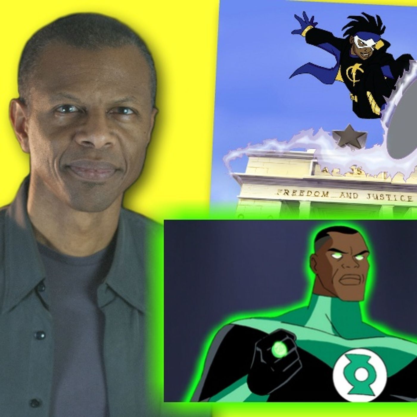 #342: Phil LaMarr - the talented voice artist behind Green Lantern and Static! episode artwork