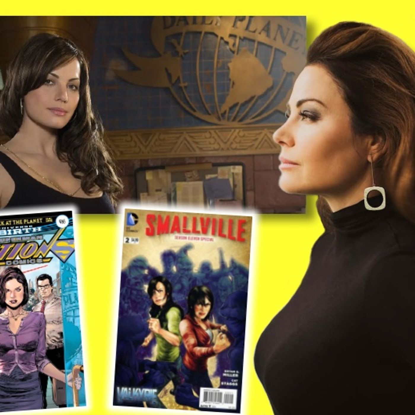#435: Erica Durance is here to talk about portraying Lois Lane on Smallville! episode artwork