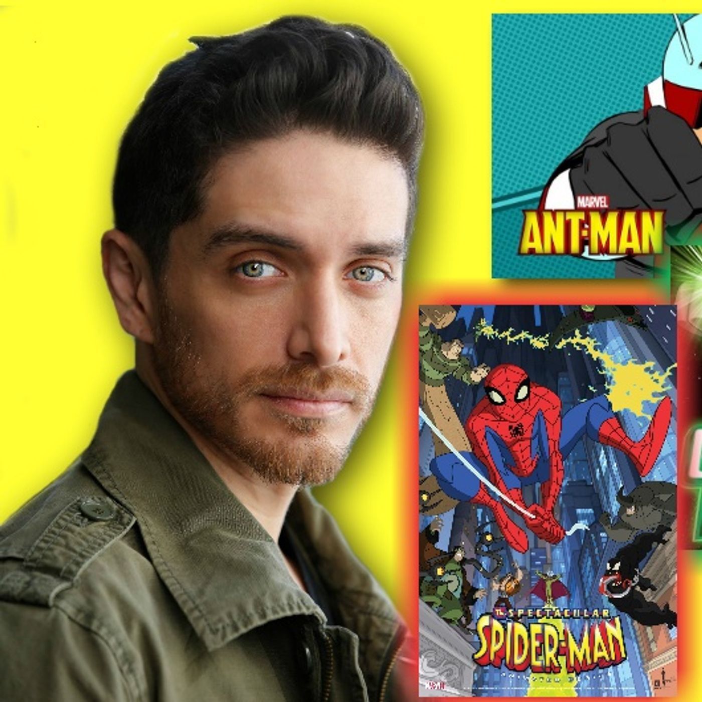 #291: Actor Josh Keaton on voicing superheroes Green Lantern, Ant-Man, and Spider-Man! episode artwork