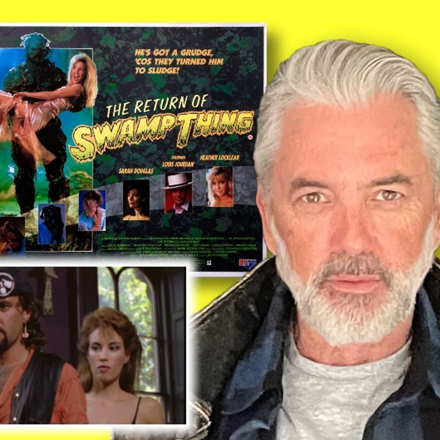 #411: Joey Sagal from The Return of Swamp Thing! episode artwork