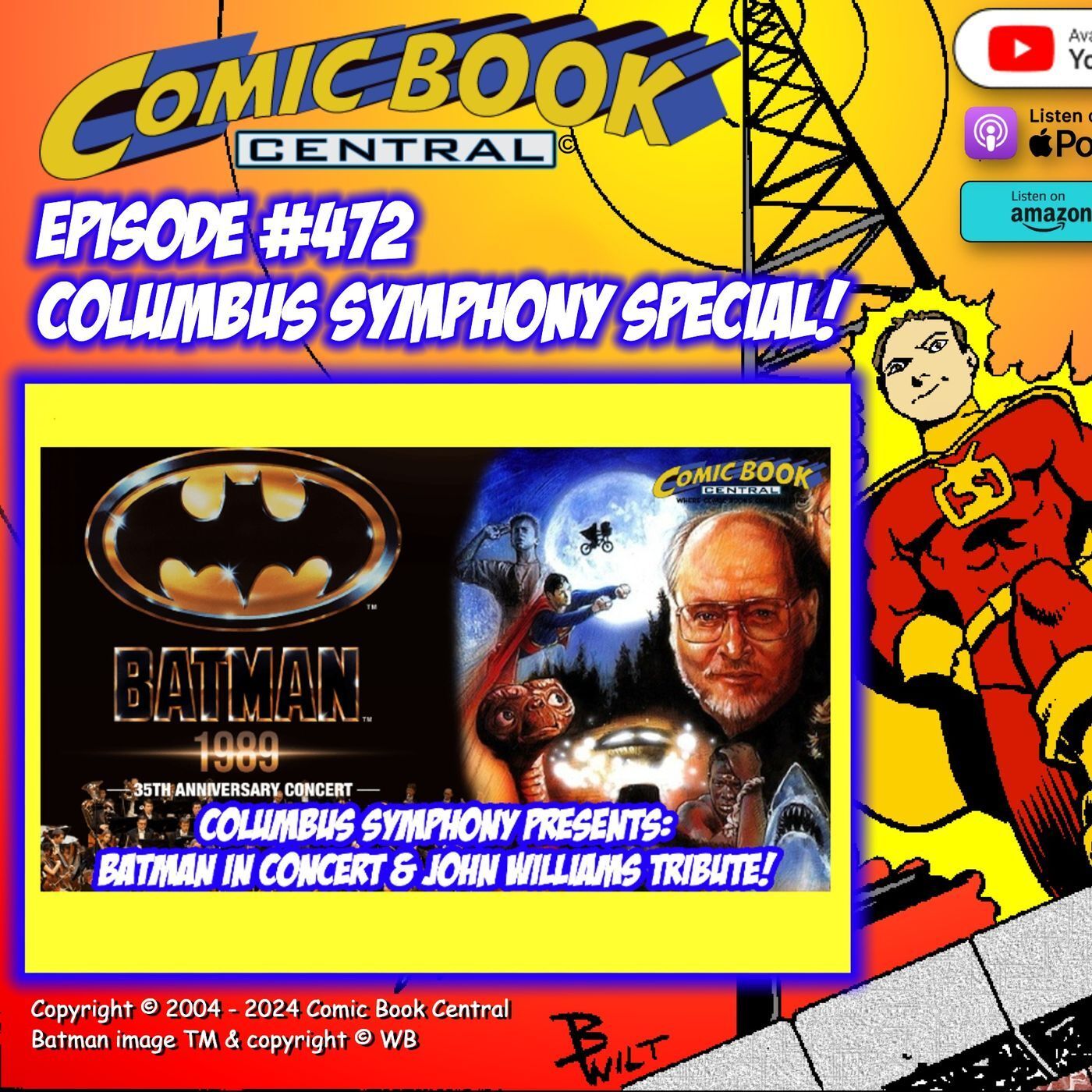 #472: Columbus Symphony preview: John Williams Tribute & Batman In Concert! episode artwork