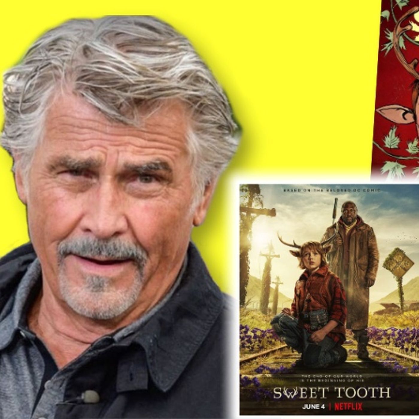 #379: James Brolin, Hollywood icon, drops by to talk Sweet Tooth - and Batman! episode artwork