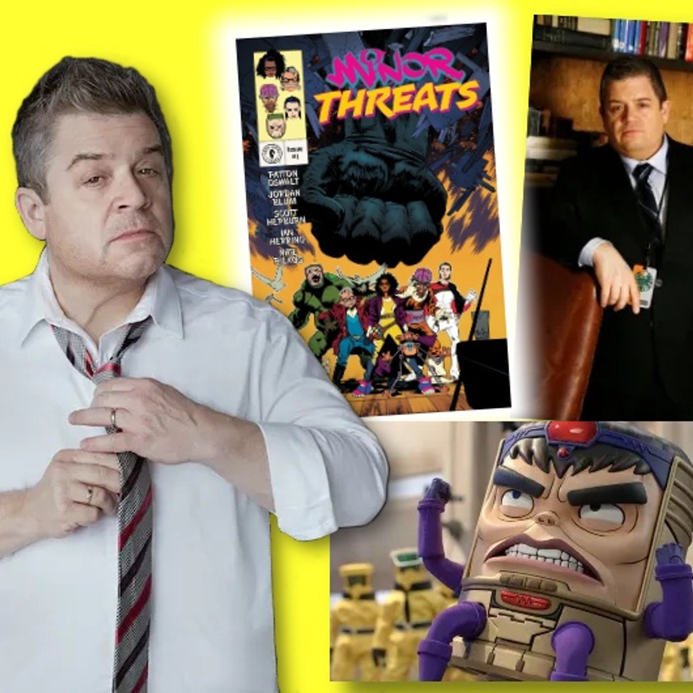 #427: Patton Oswalt from Agents of SHIELD, The Sandman, MST3K & more! episode artwork