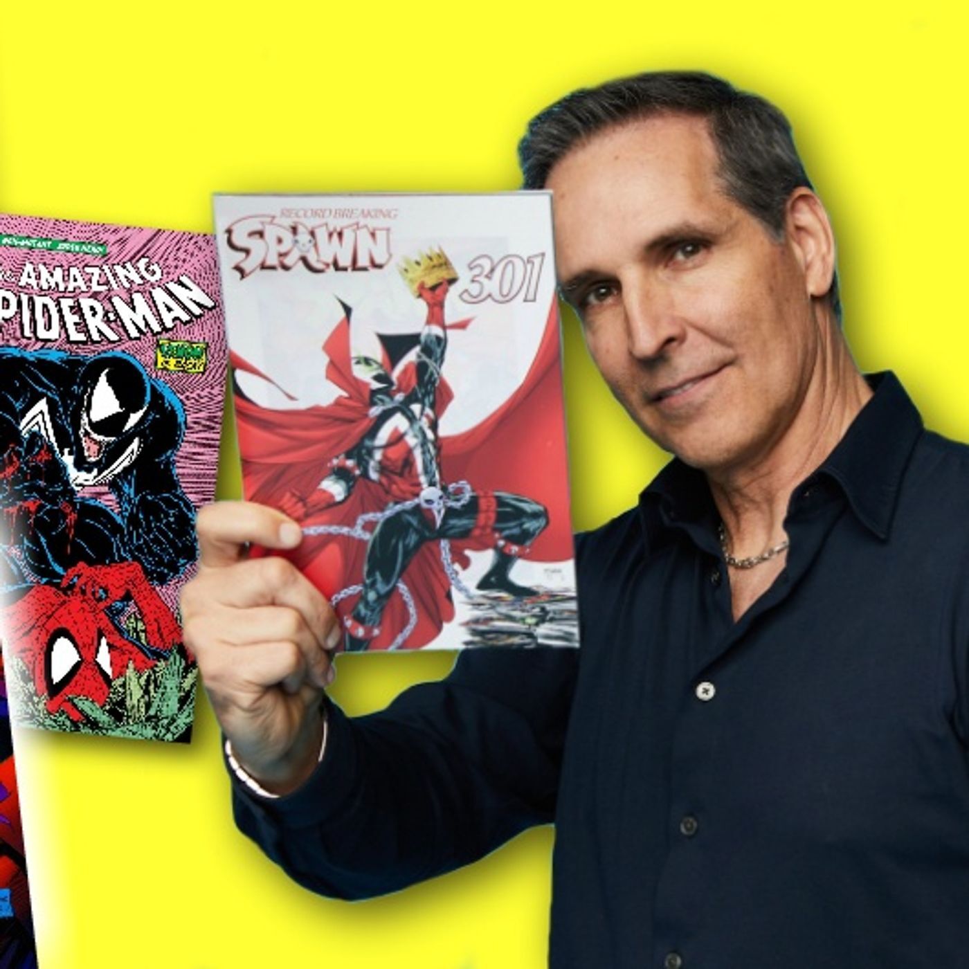 #301: Legendary comic book artist Todd McFarlane on Spawn, Venom, and Spider-Man! episode artwork