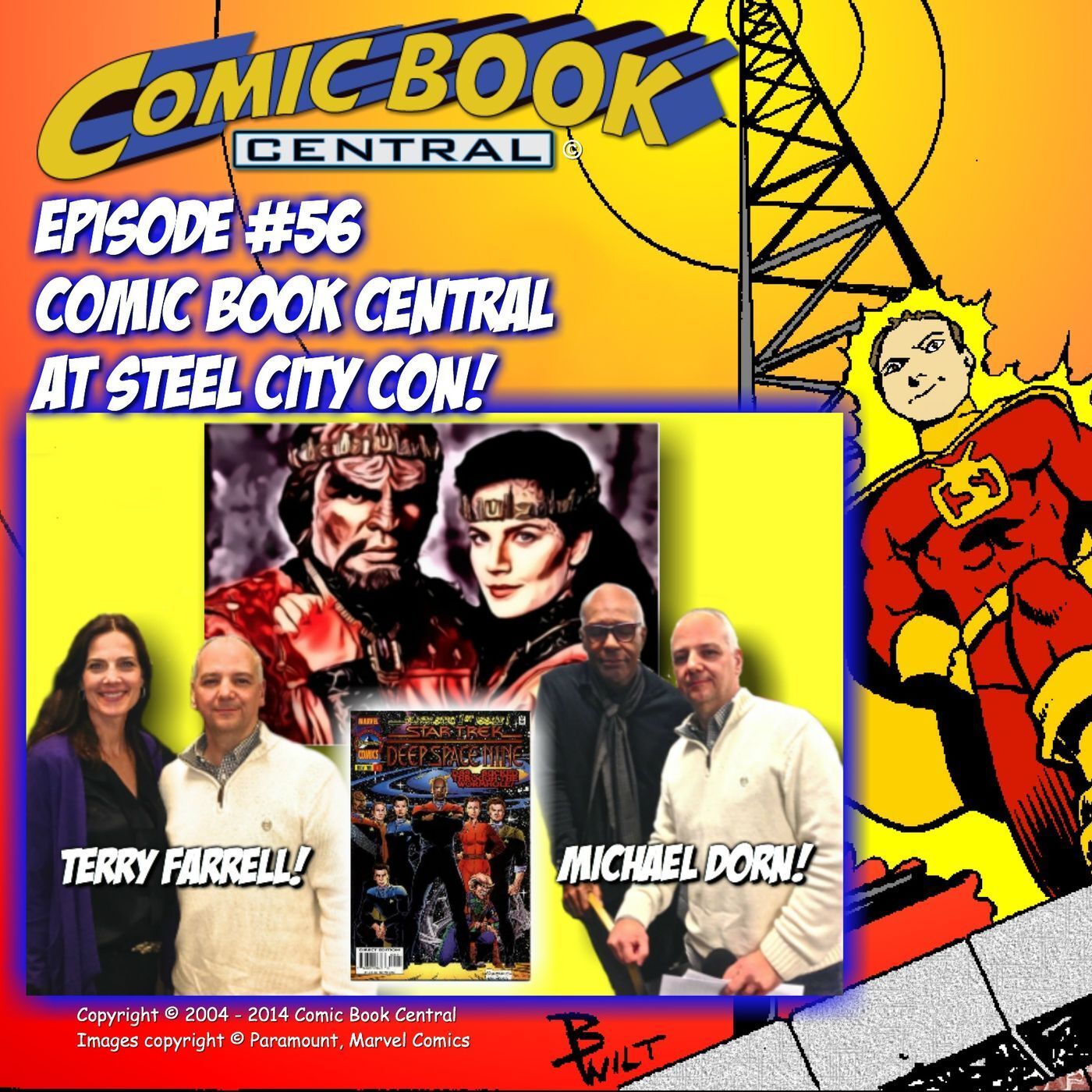 #56: Steel City Con with Terry Farrell and Michael Dorn episode artwork