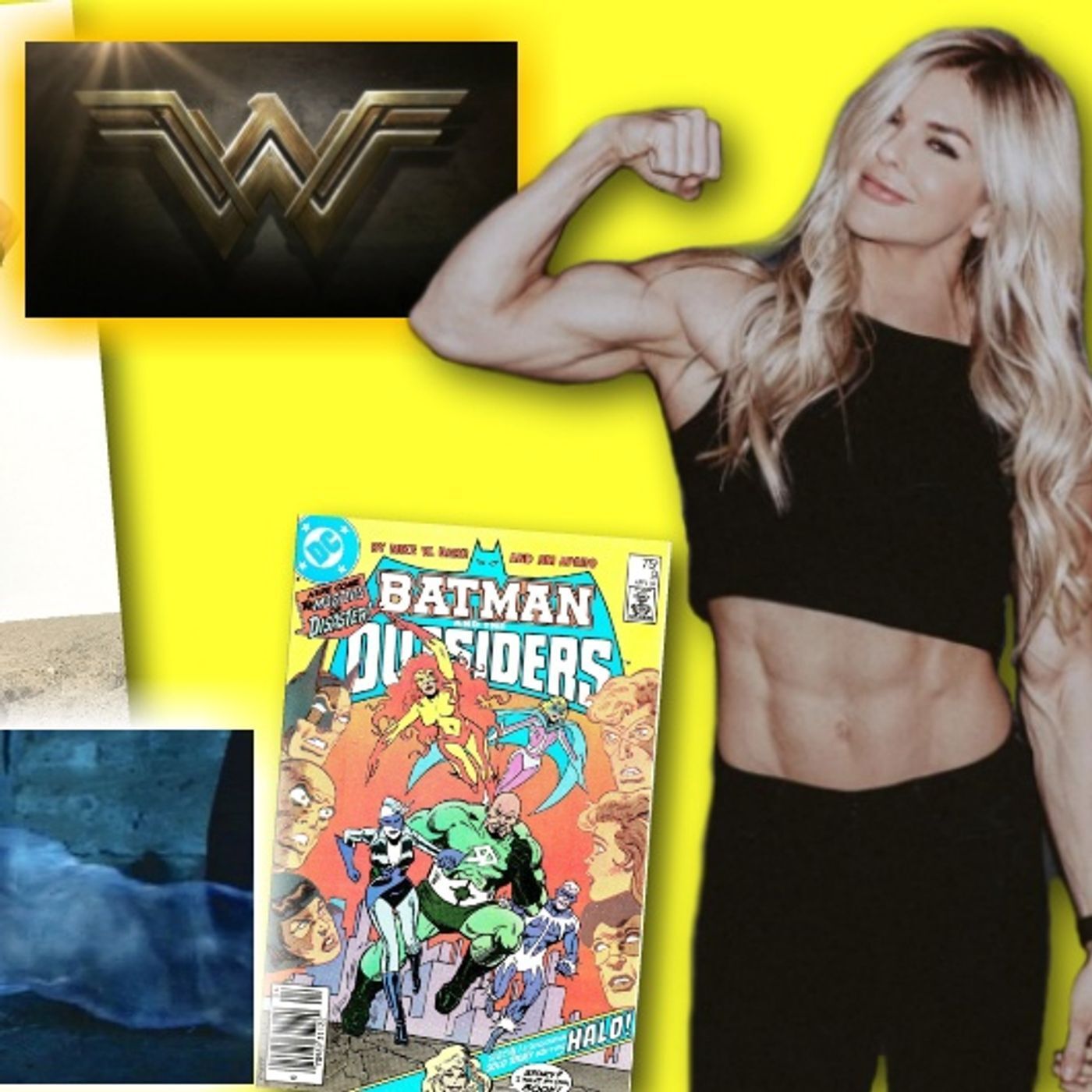 #277: Actress/athlete Brooke Ence from Wonder Woman, Justice League, and Black Lightning! episode artwork