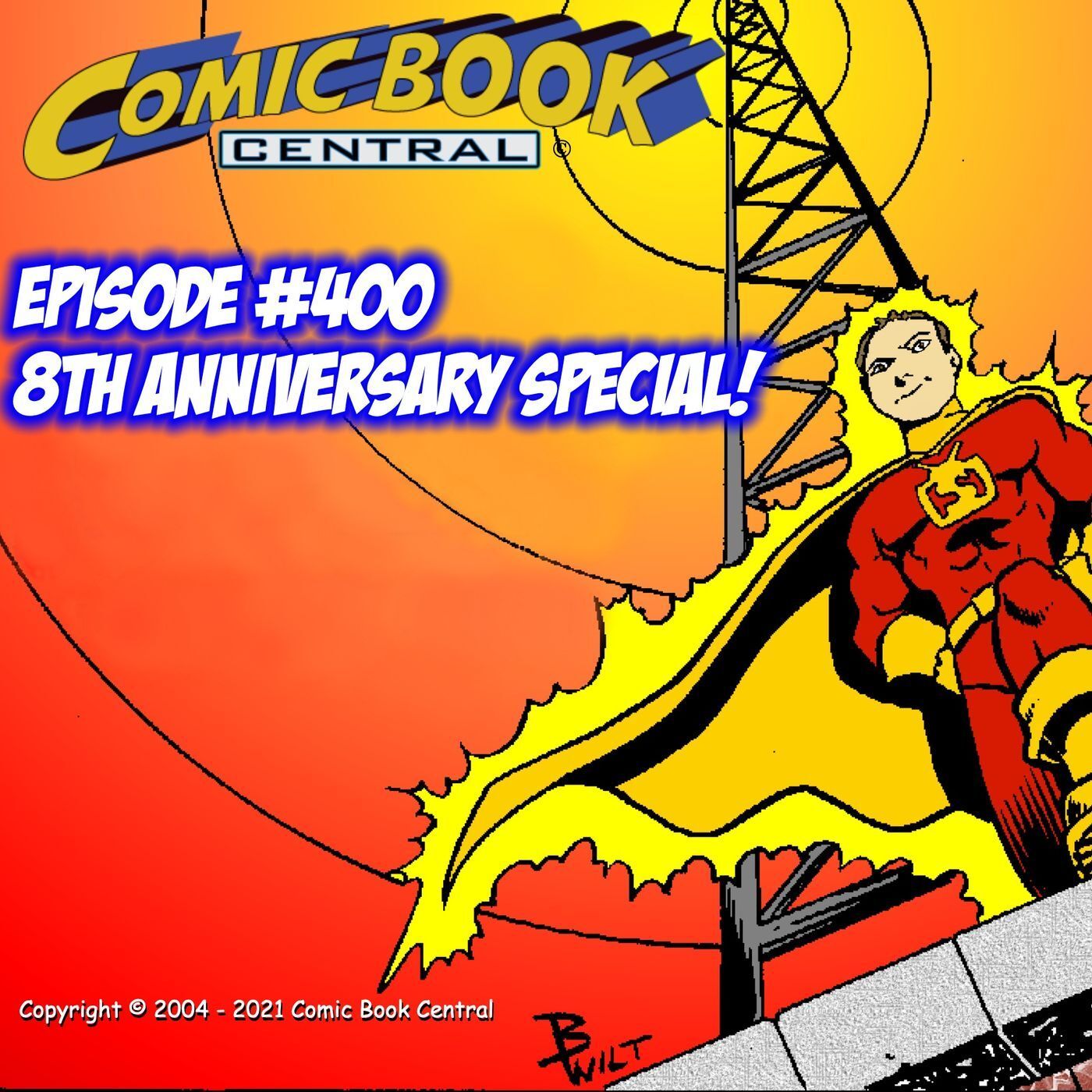 #400: The colossal Comic Book Central 8th anniversary special is here! episode artwork