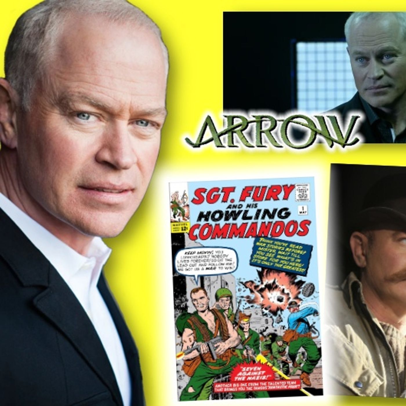 #482: Neal McDonough from Captain America and the Arrowverse! episode artwork