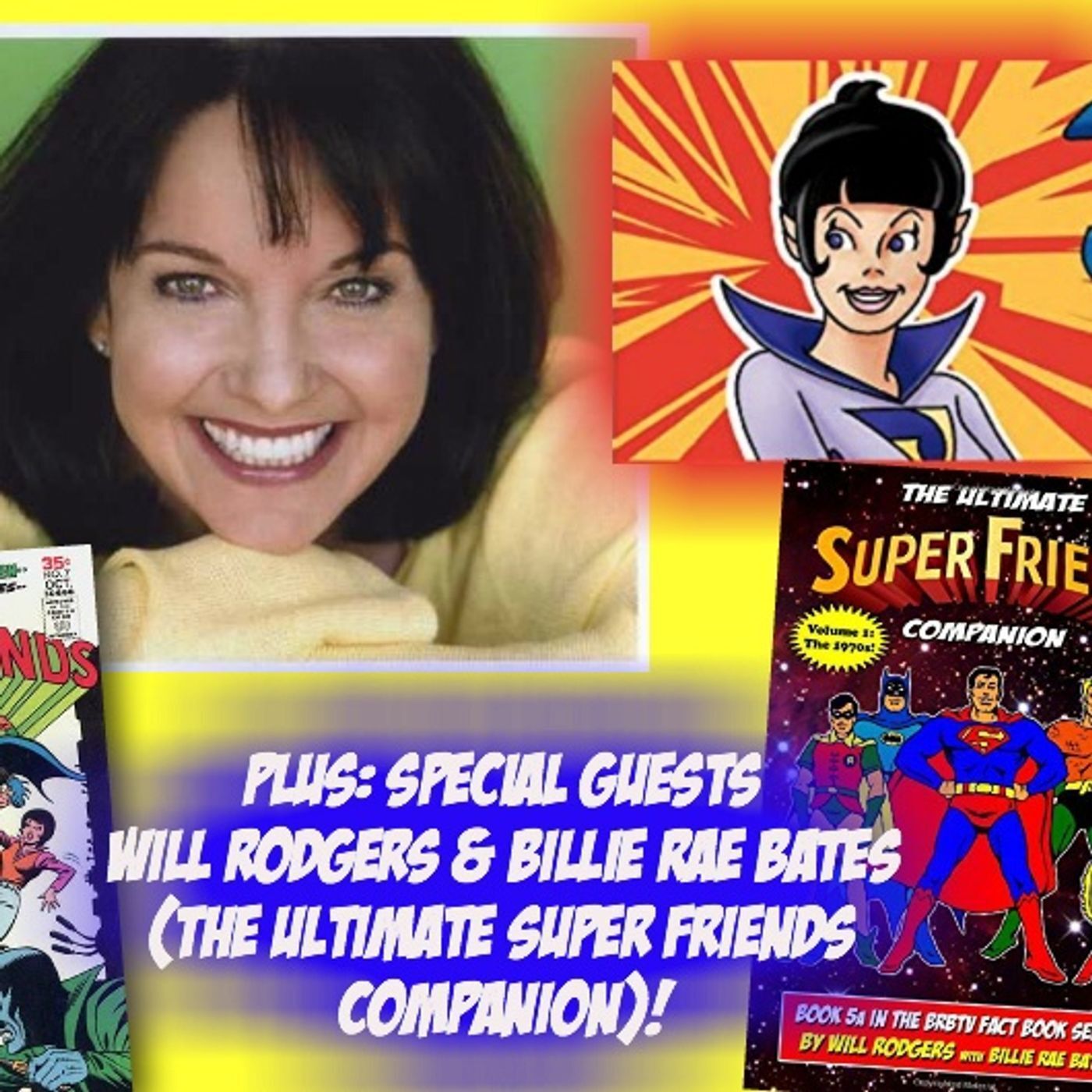 #254: Louise Williams activates her Wonder Twins powers as Jayna from Super Friends episode artwork
