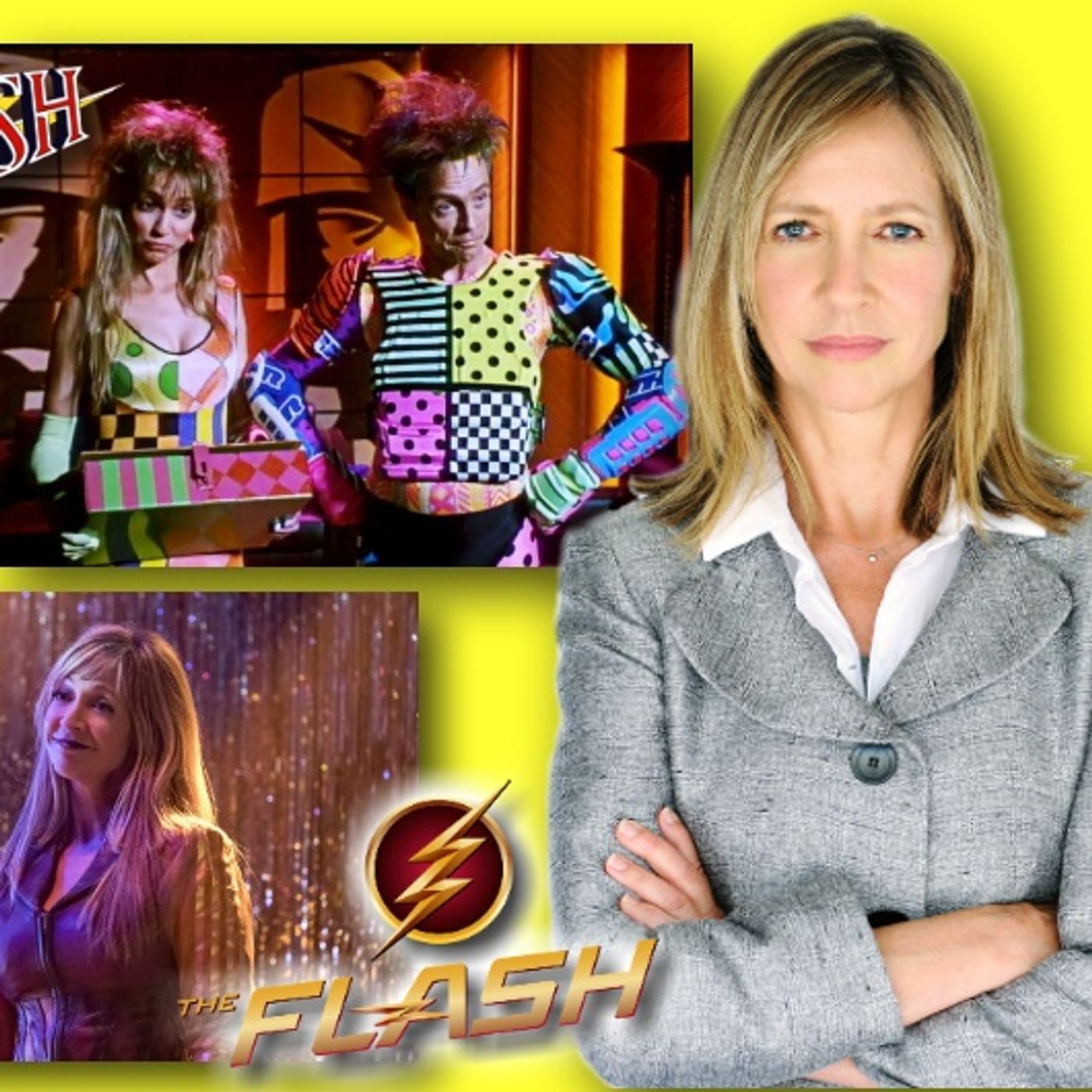 #212: Corinne Bohrer on returning to The Flash as supervillain sidekick Prank episode artwork