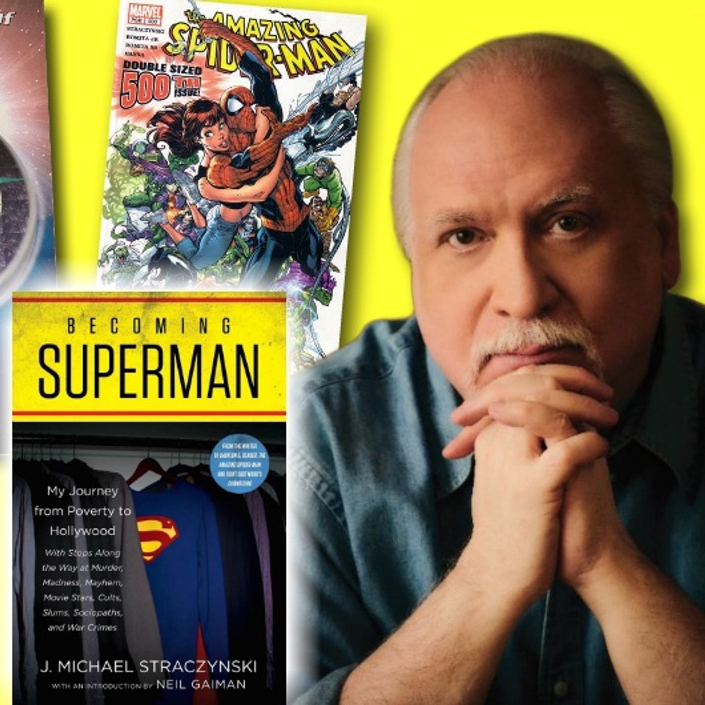 #282: Babylon 5 creator J. Michael Straczynski on sci-fi, superheroes, and his stunning life story! episode artwork