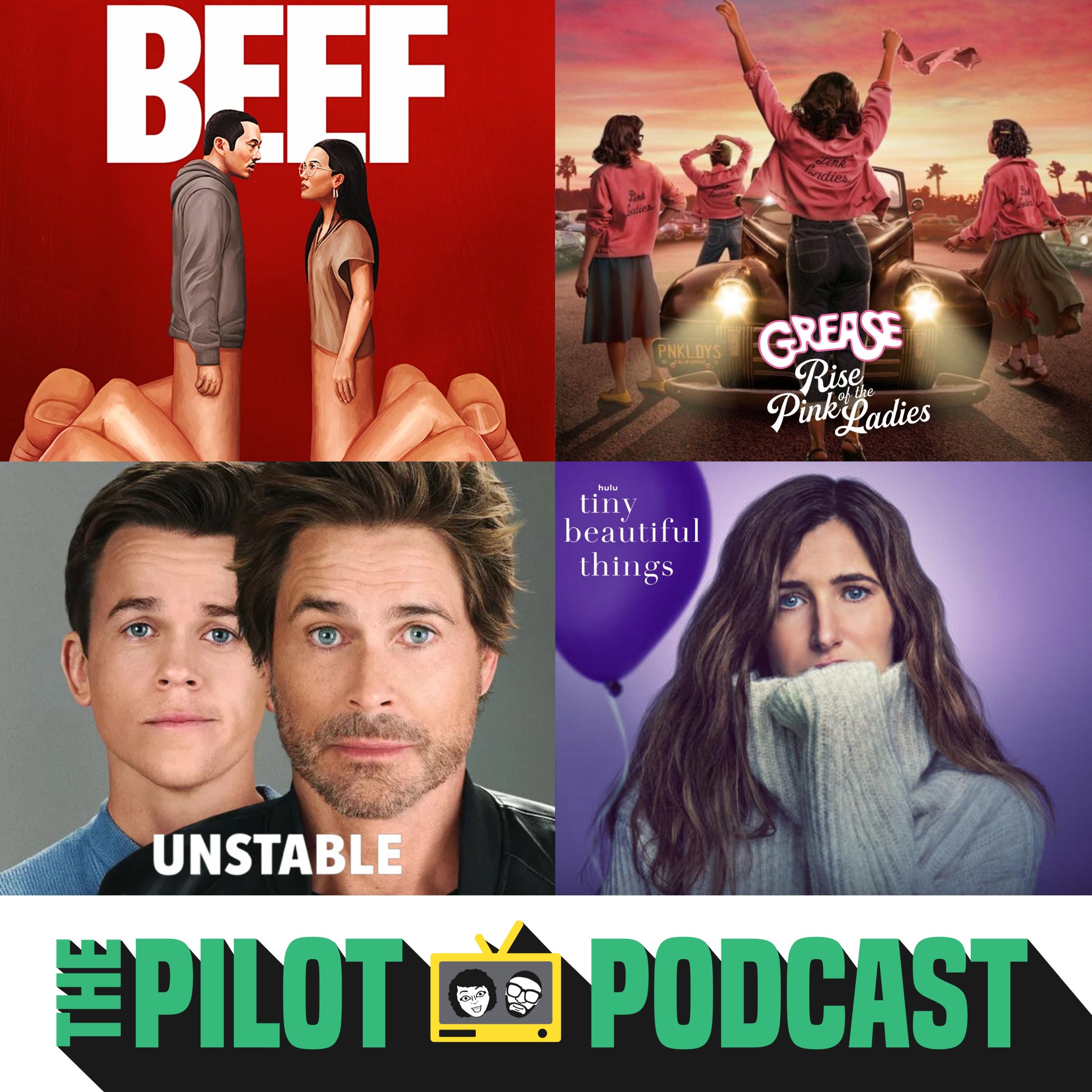 Beef, Unstable, Tiny Beautiful Things, Grease Rise of the Pink Ladies