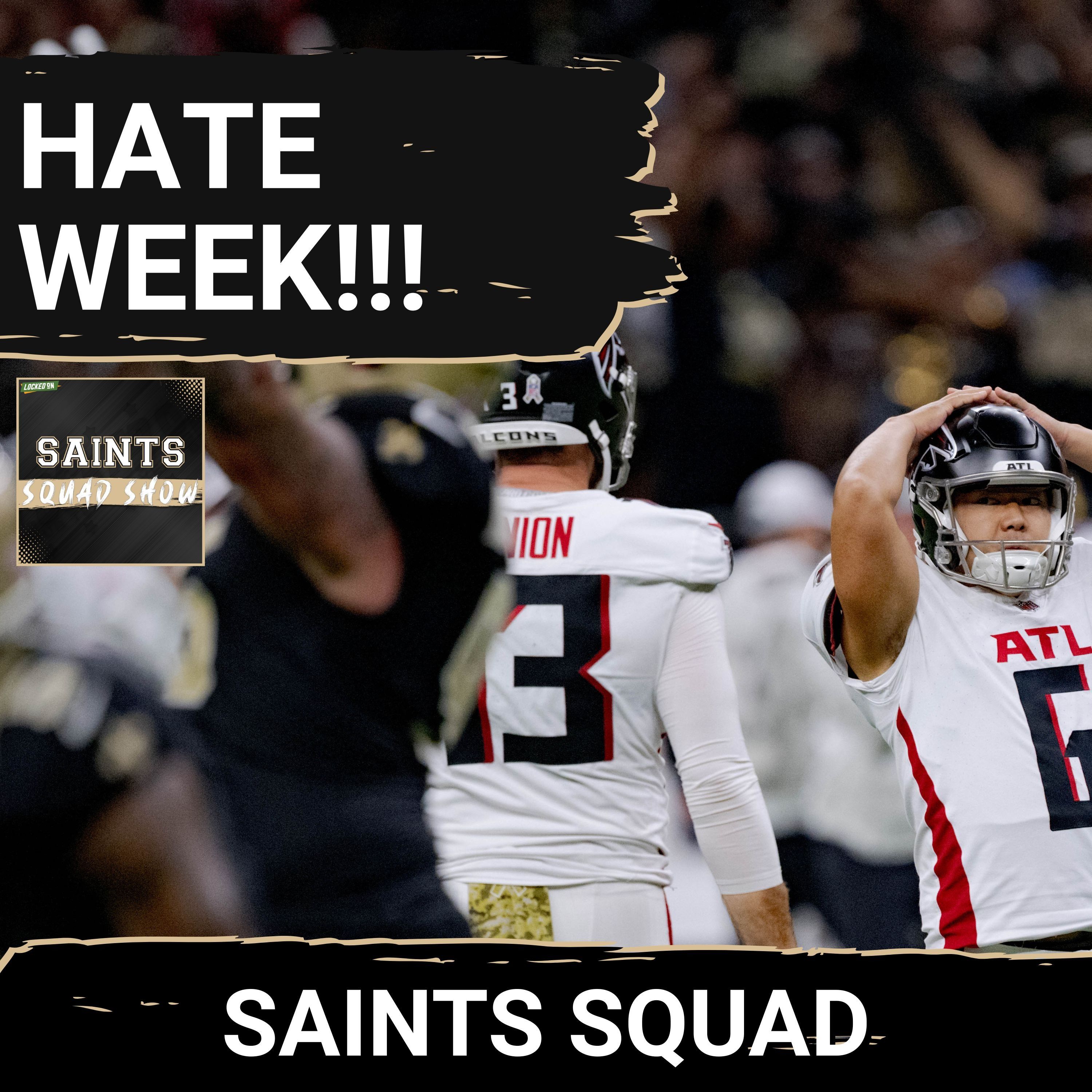 SAINTS SQUAD SHOW: Tyler Shough & the Saints Ride Momentum into Falcons Hate Week SAINTS SQUAD SHOW: Tyler Shough & the Saints Ride Momentum into Falcons Hate Week