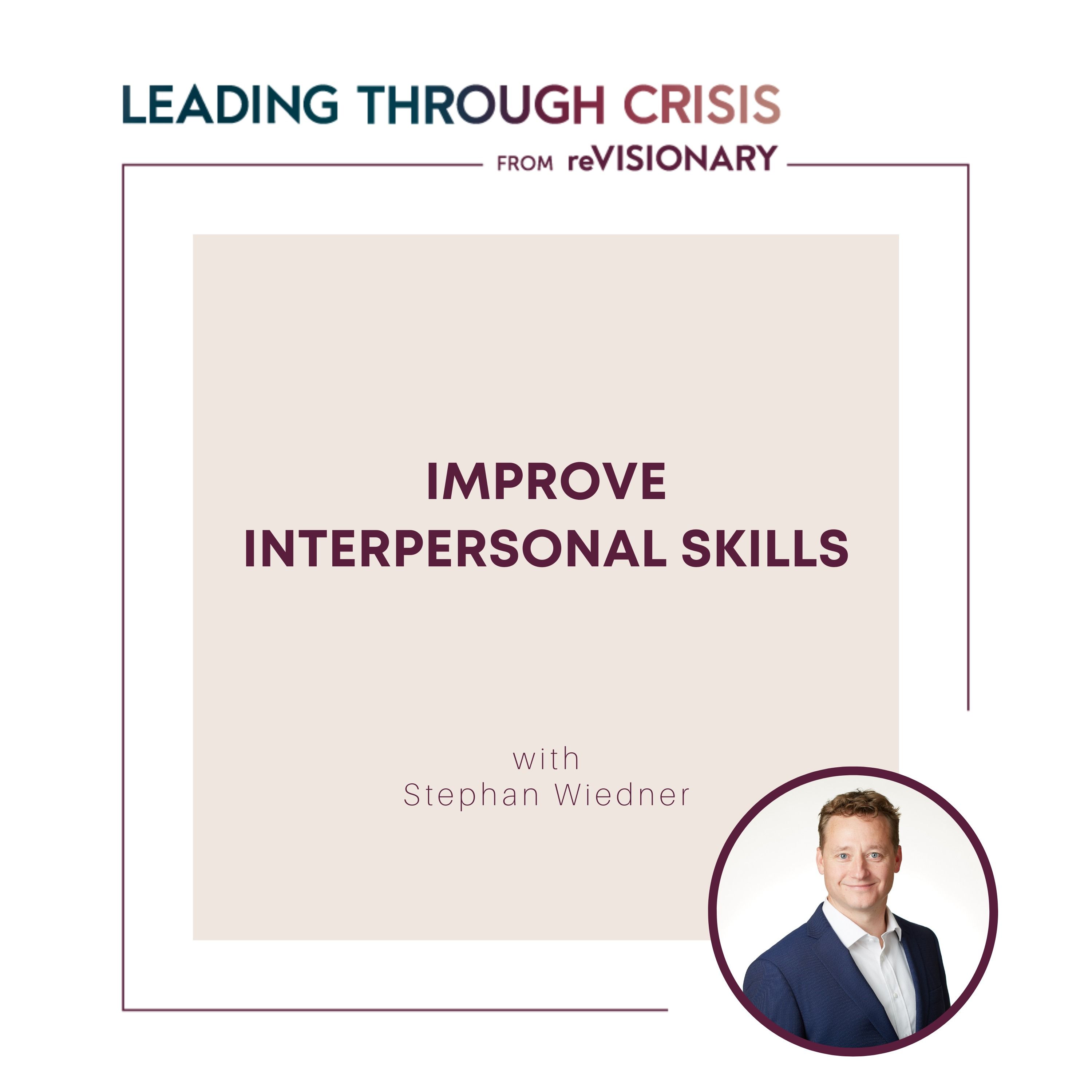 Leading Through Crisis with Céline Williams