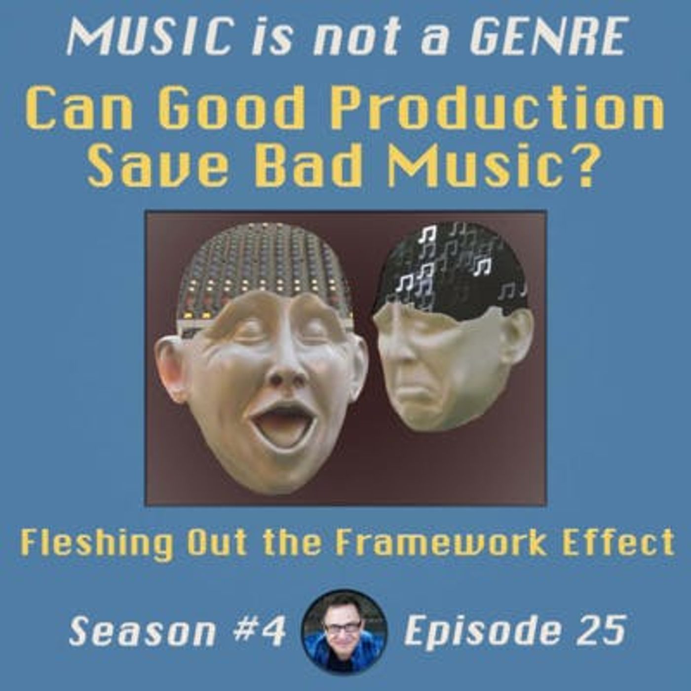 Can Good Production Save Bad Music? - Fleshing Out the Framework Effect | MUSIC is not a GENRE - Season 4 Episode #25 episode artwork