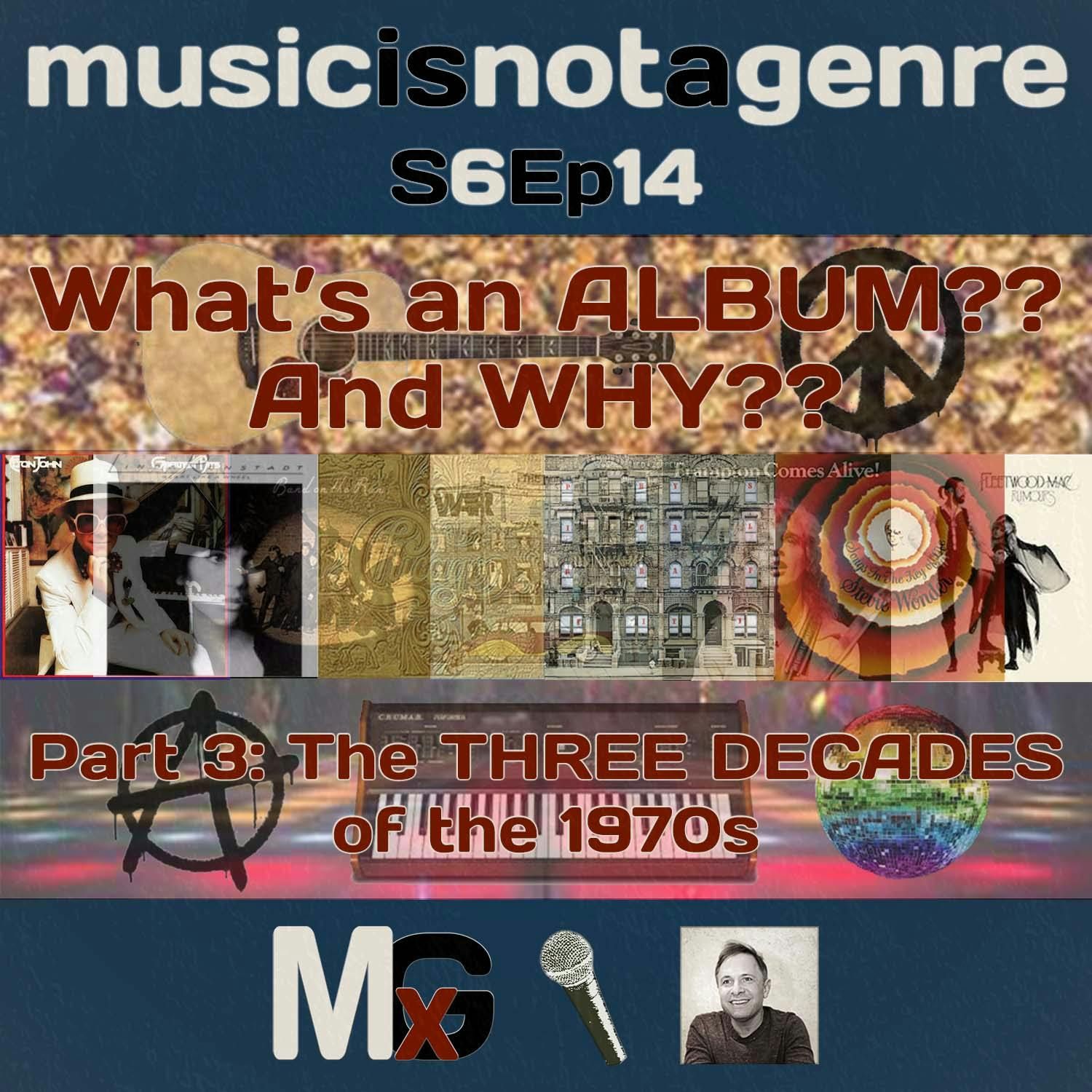 MUSIC is not a GENRE