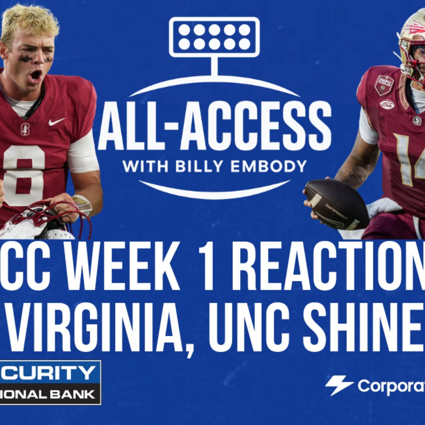 Virginia CRUSHES NC State | North Carolina, Bill Belichick embarrass TCU | ACC Week 0 Reactions episode artwork