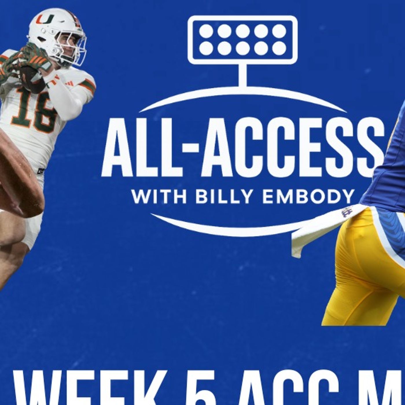 Virginia Tech vs. Pitt, Clemson vs. Miami highlight ICONIC ACC Week 5 matchups episode artwork