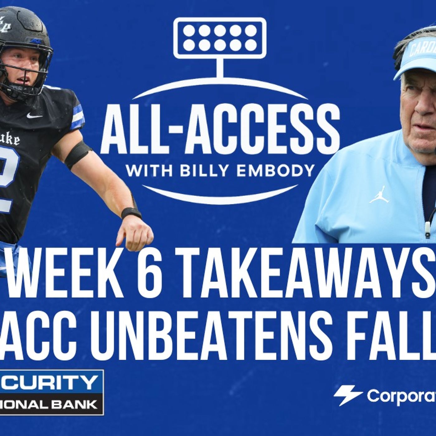 ACC unbeatens fall, Miami now lone undefeated team | Bill Belichick's big win | Week 6 CFB Reaction episode artwork