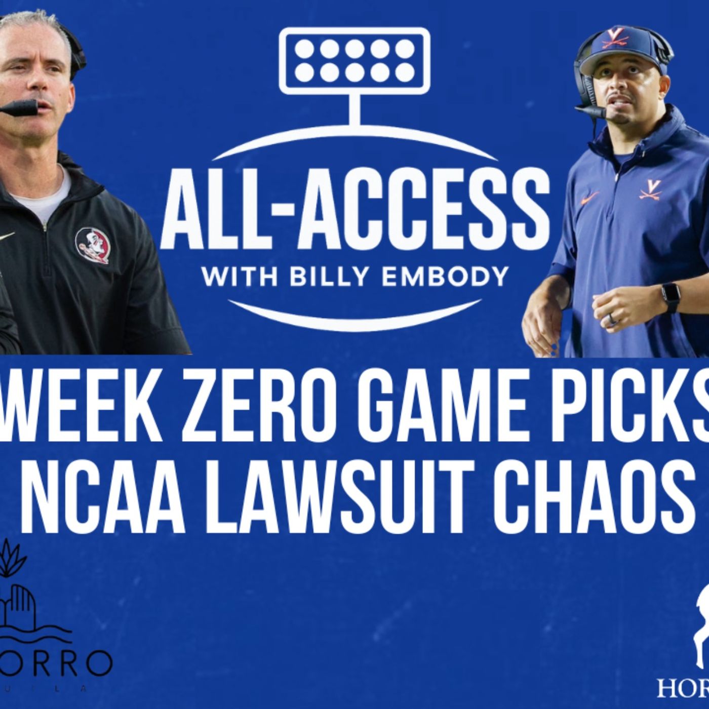 Week Zero Game Picks, Storylines | FSU Preview with Matt LaSerre | NCAA Lawsuit Chaos episode artwork