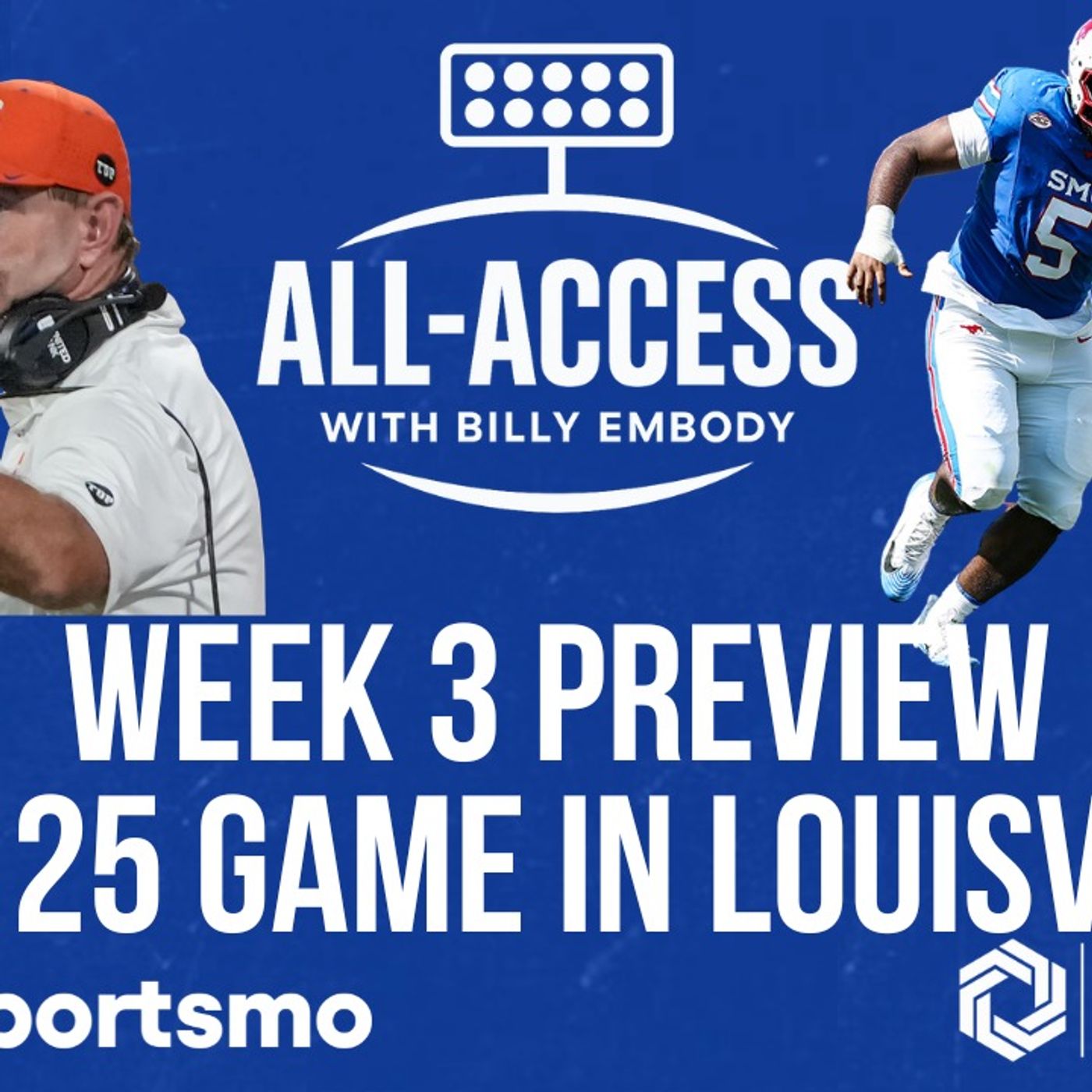 Top 25 Matchup for SMU-Louisville | ACC Week 3 Football Predictions, Storylines | College Football episode artwork