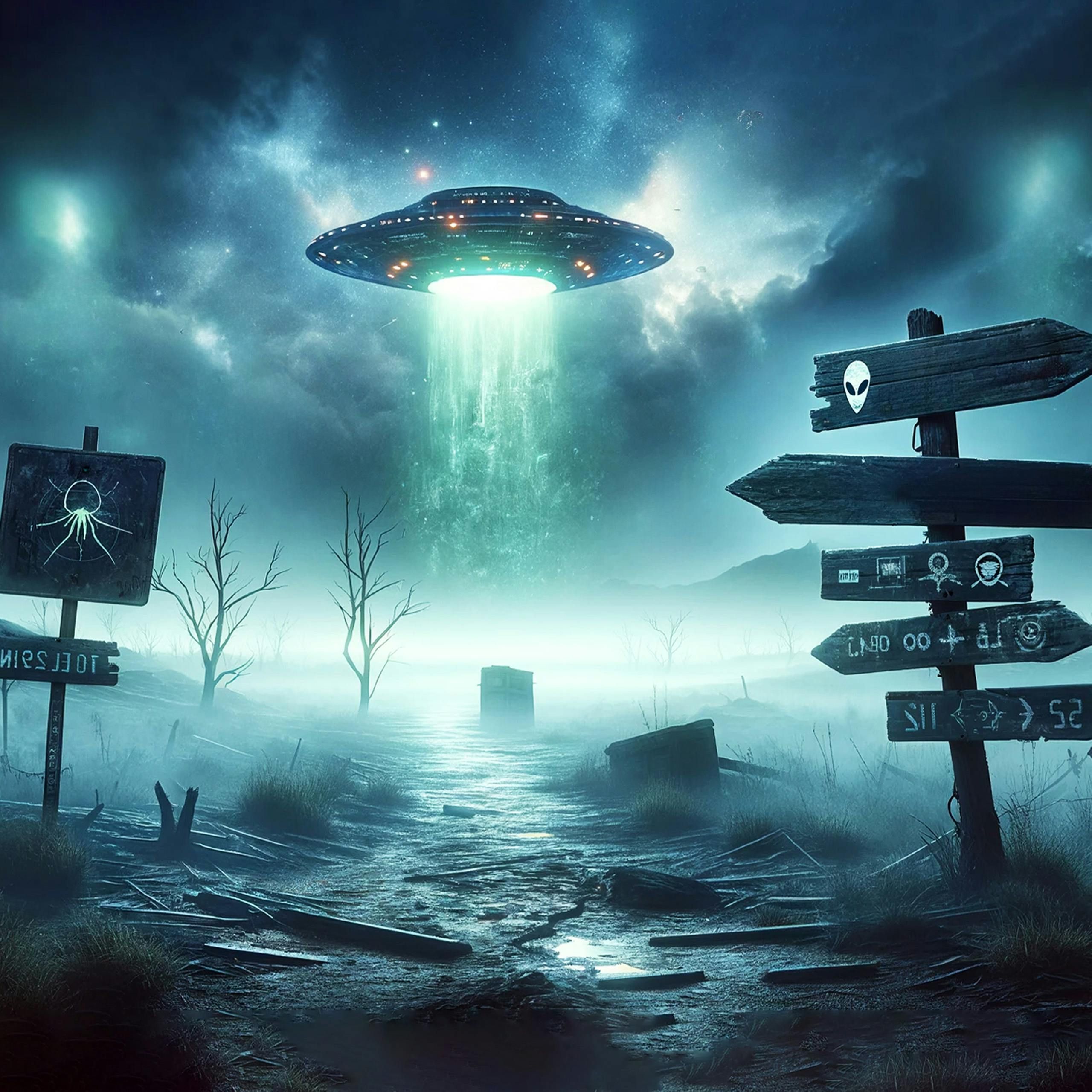 A UFO crashed in this small town. Then people started going missing.