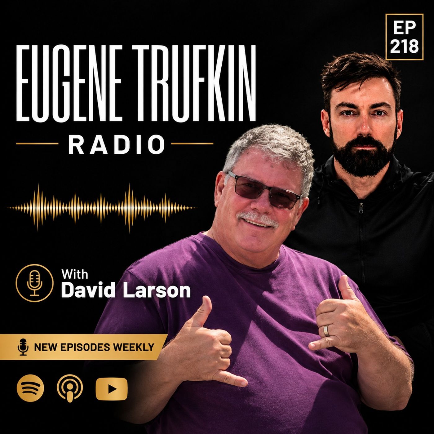 Episode 218 - Losing 100lbs at 60 Without Drugs - David Larson episode artwork