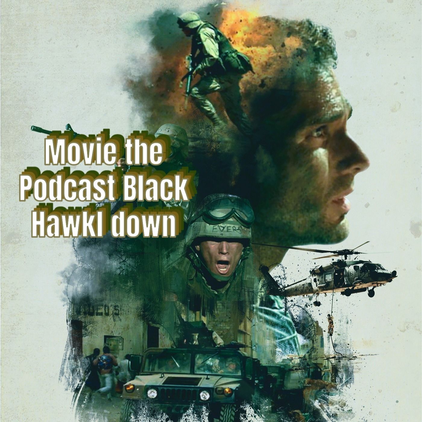 Movie the Podcast Black hawk down episode artwork