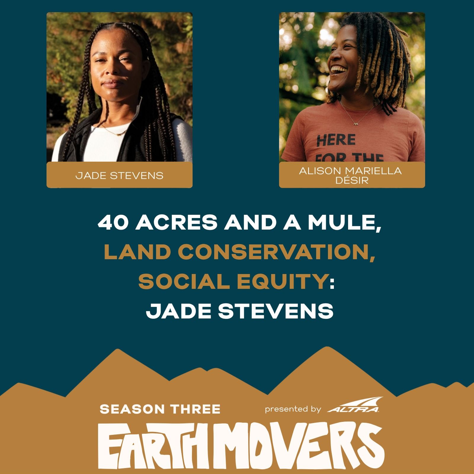 40 Acres and a Mule, Land Conservation, Social Equity: Jade Stevens episode artwork