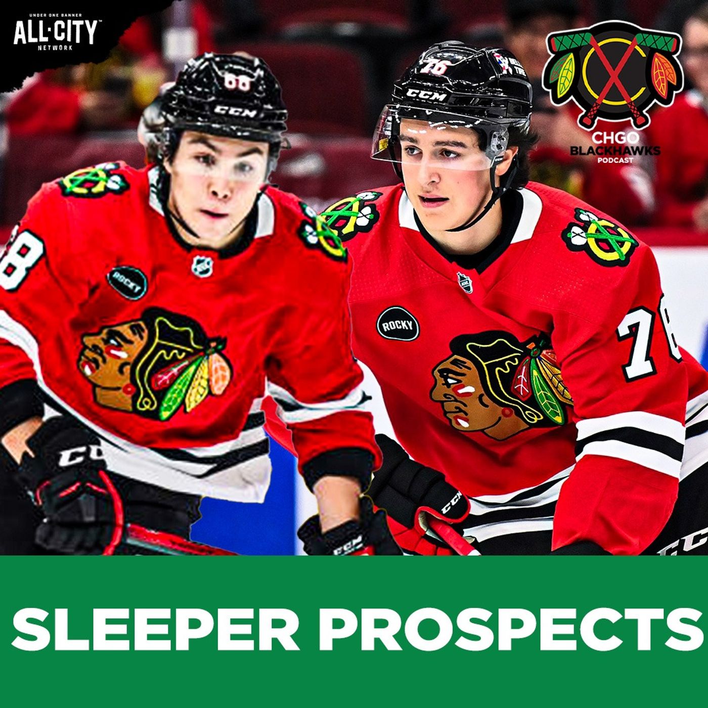 Who is the BIGGEST Sleeper Prospect for the Chicago Blackhawks?  | CHGO Blackhawks Podcast