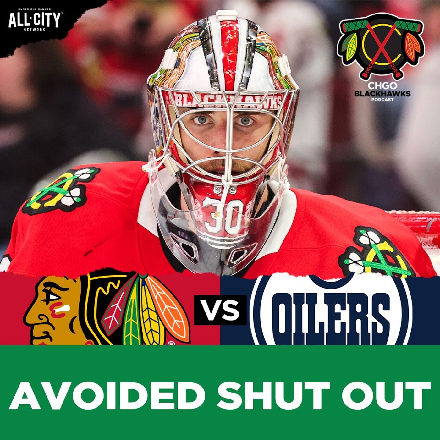 BLACKHAWKS POSTGAME: Spencer Knight Keeps Hawks Competitive In Loss vs Oilers | CHGO Blackhawks