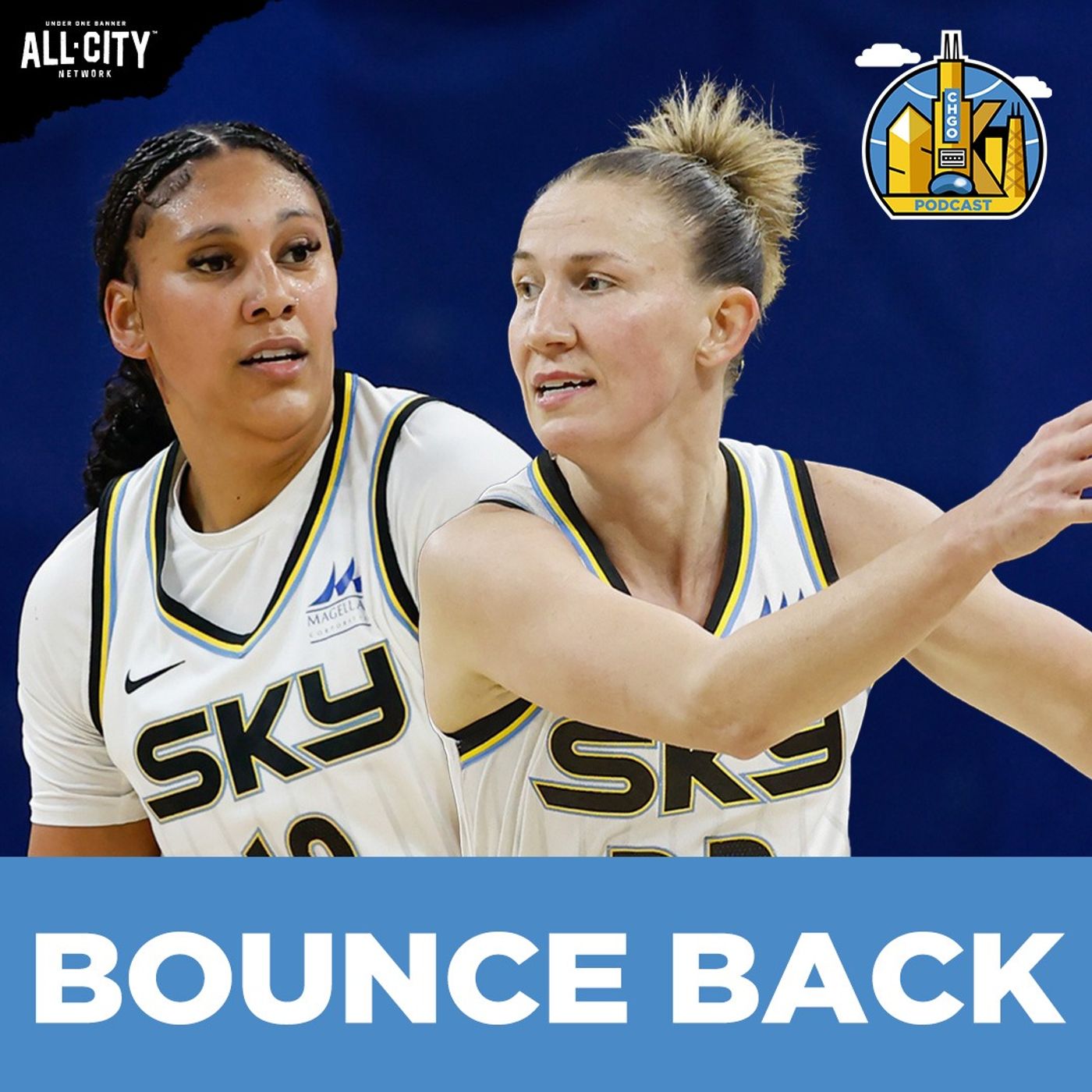 BOUNCE BACK: How Can Courtney Vandersloot & Chicago Sky Rebound From Opener? | CHGO Sky Podcast