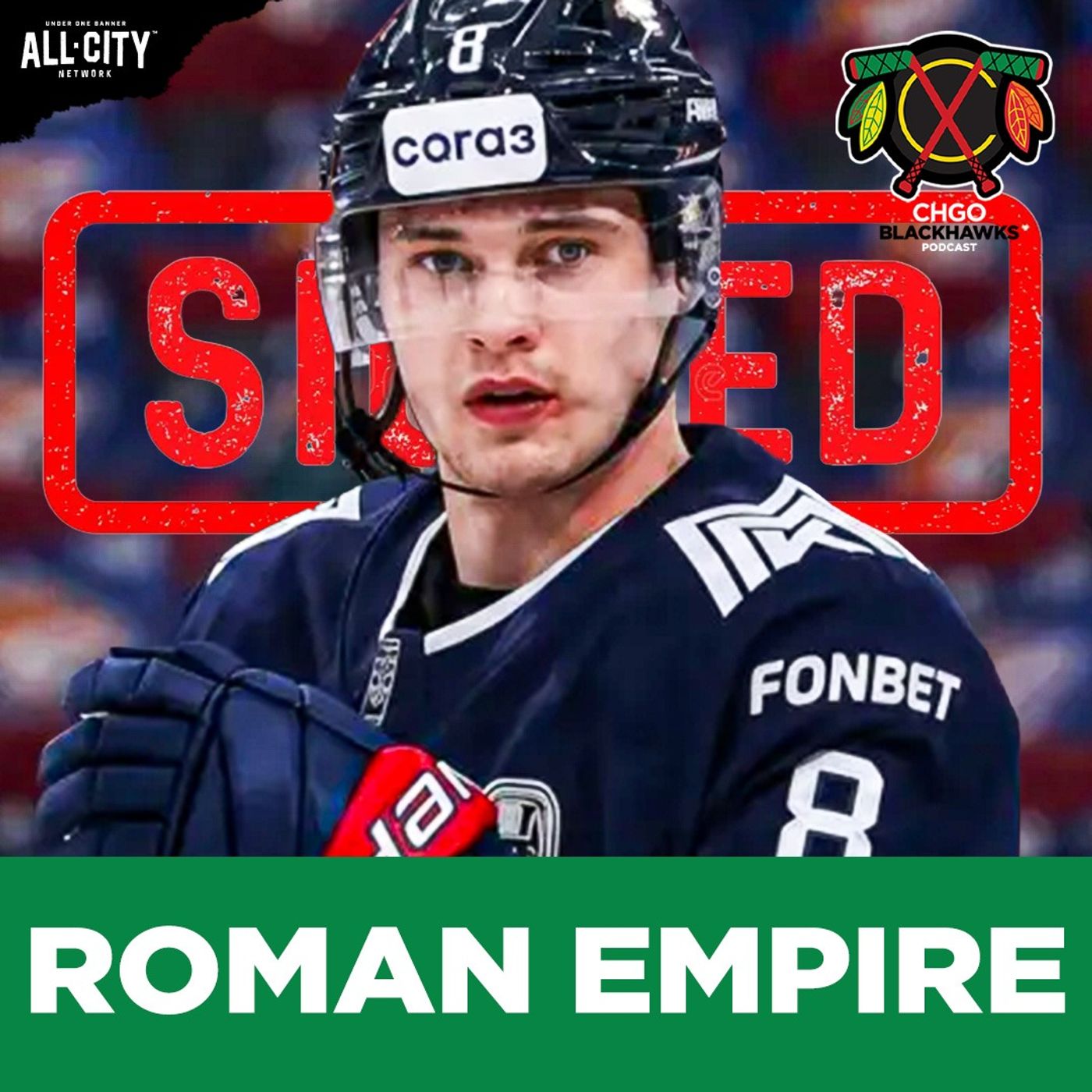 Chicago Blackhawks SIGN Roman Kantserov to Entry-Level Contract | CHGO Blackhawks Podast