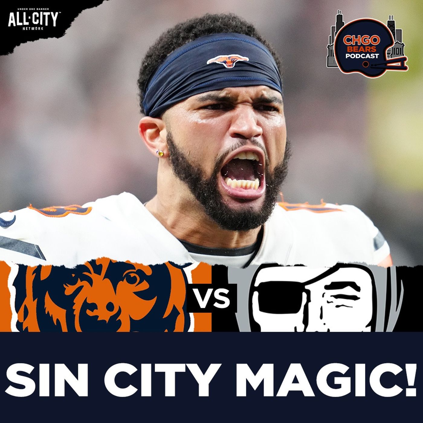 BEARS POSTGAME: Chicago STUNS Raiders With BLOCKED KICK | CHGO Bears Podcast