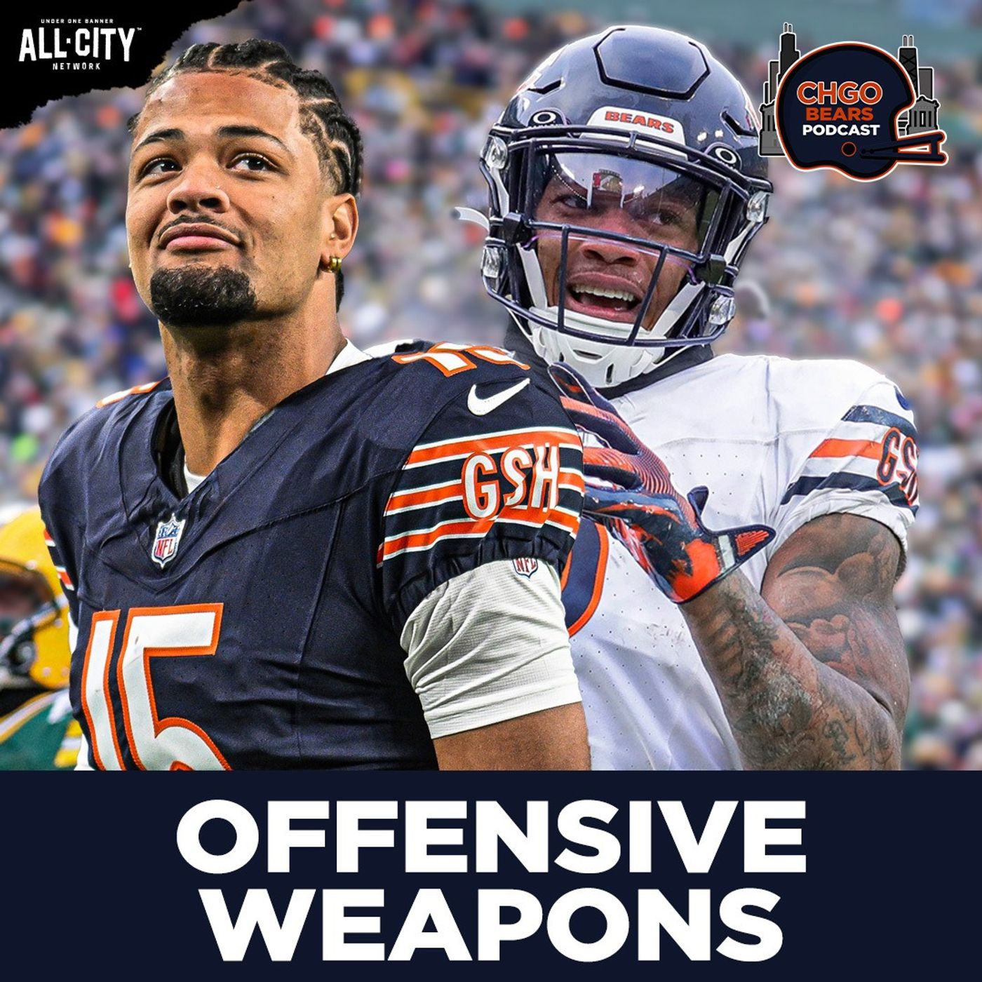 Chicago Bears Offensive Weapons Get NO RESPECT in NFL Ranking + Erik Kramer Joins | CHGO Bears Pod