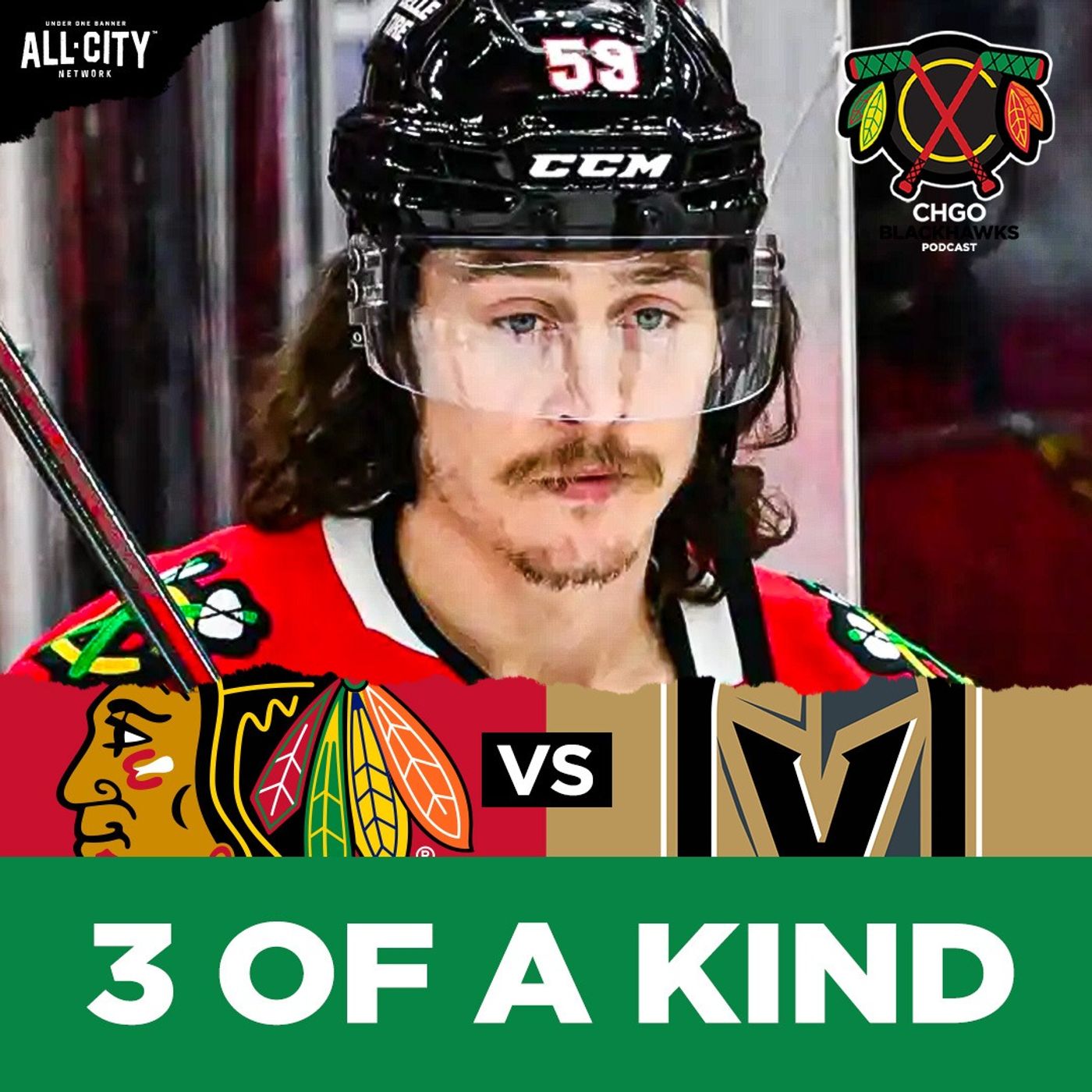 BLACKHAWKS POSTGAME: Bertuzzi Scores HAT TRICK as Chicago Extends Point Streak | CHGO Blackhawks