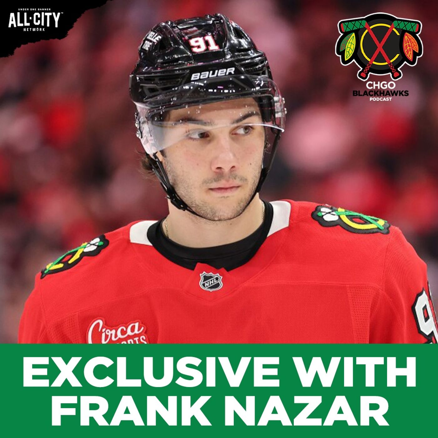 Frank Nazar Talks Contract EXTENSION & Future with the Blackhawks! | CHGO Blackhawks Podcast
