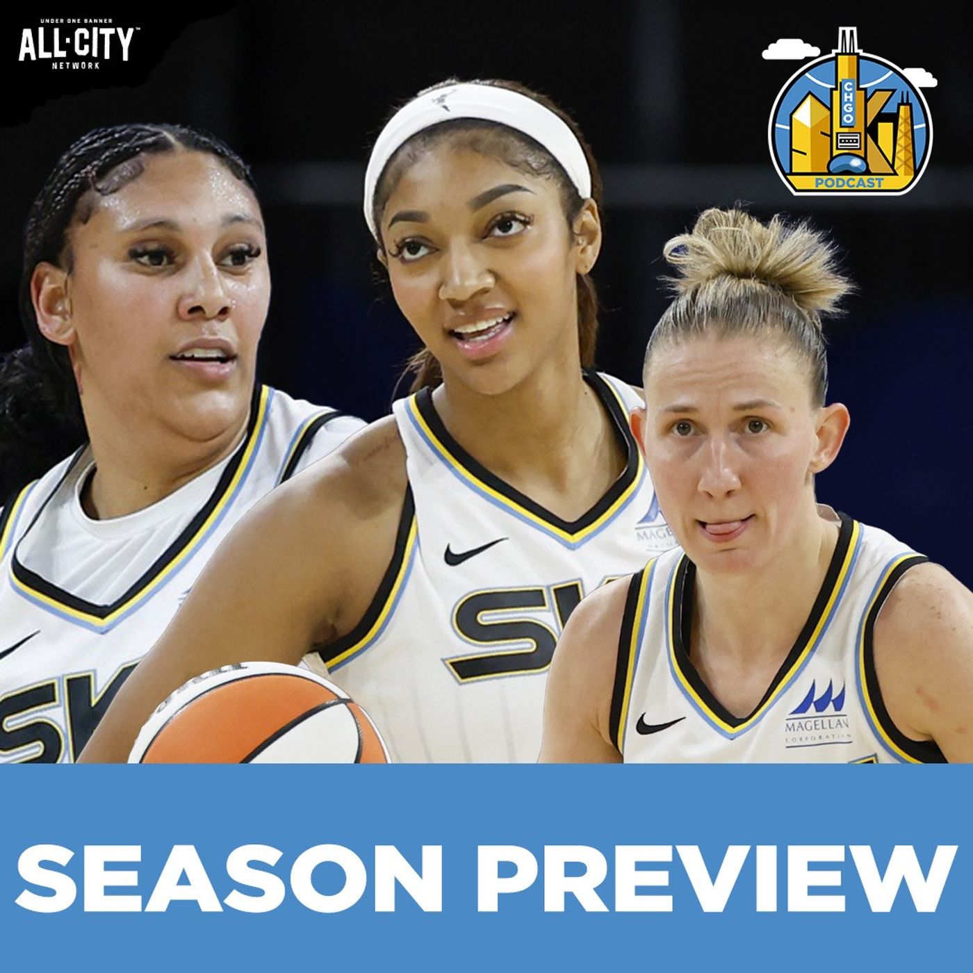 SEASON PREVIEW: Can Angel Reese, Chicago Sky Make Playoffs? | CHGO Sky Podcast
