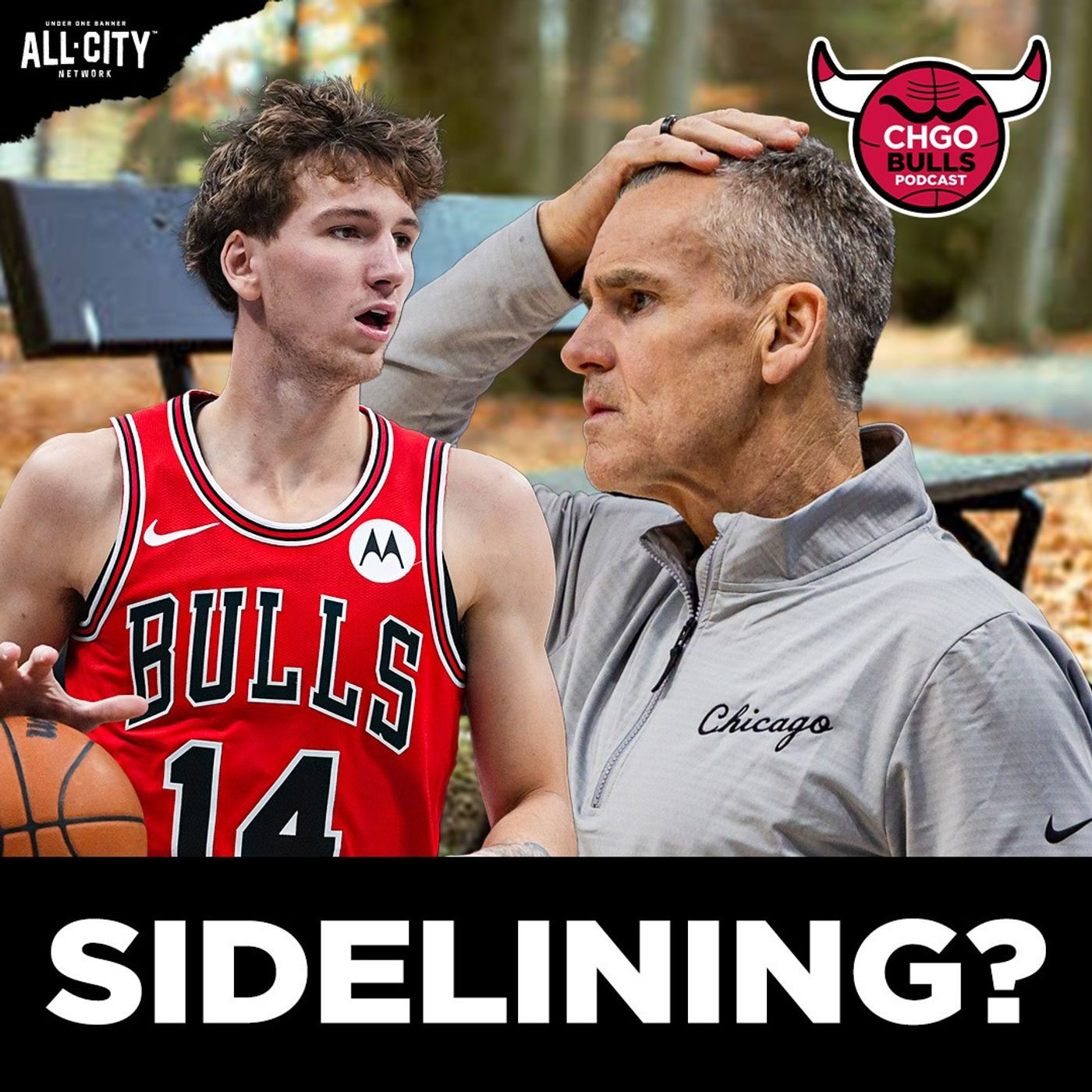 Was Billy Donovan right to BENCH Matas Buzelis? | CHGO Bulls Podcast
