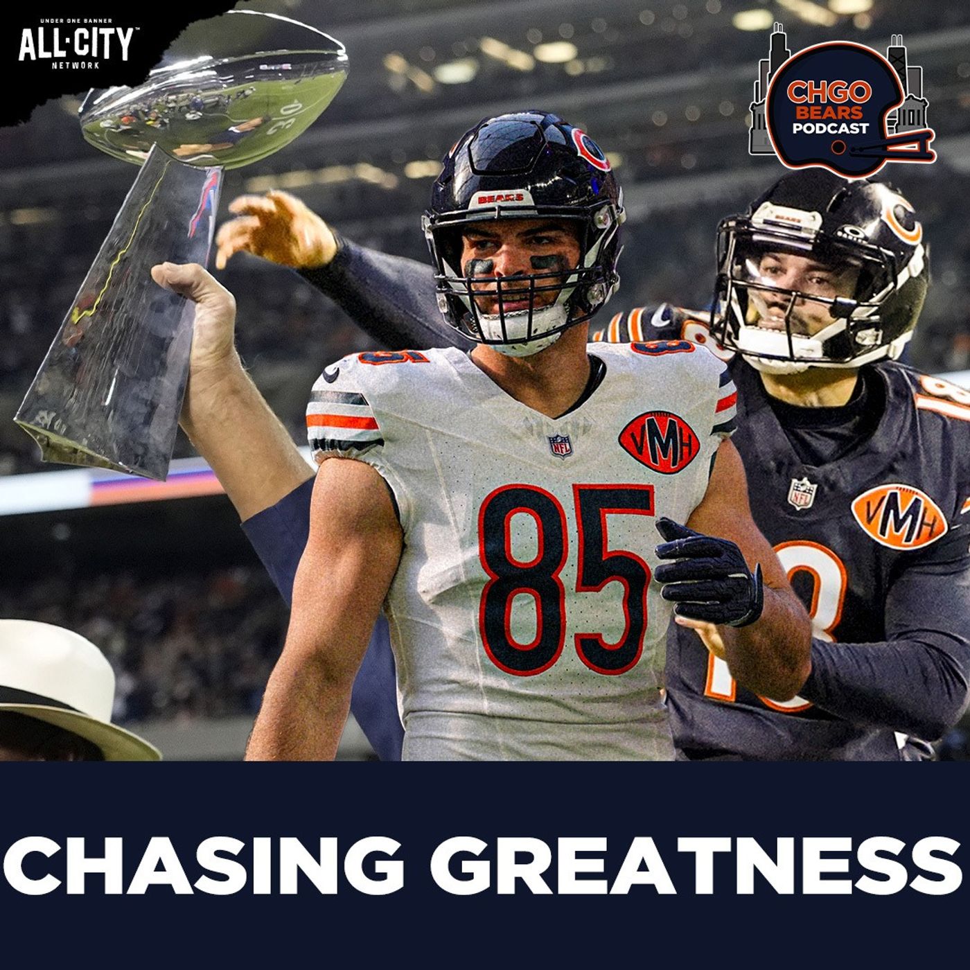 MAKE HISTORY: Caleb Williams, Cole Kmet Start New Playoff Era vs Packers | CHGO Bears