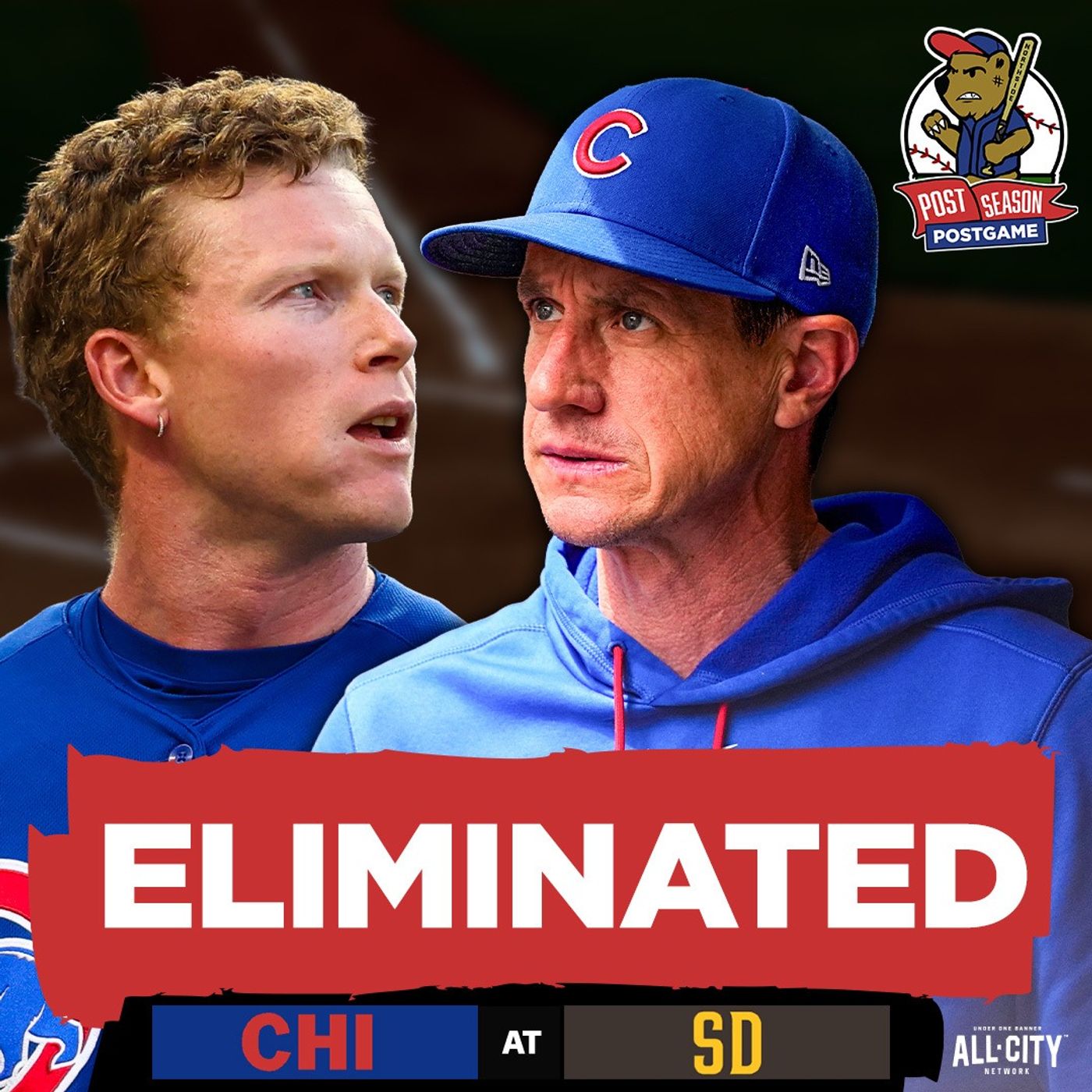 CUBS SWEPT & ELIMINATED! Pete Crow-Armstrong & Chicago’s Playoff Run ENDS vs. Padres | CHGO Cubs episode artwork