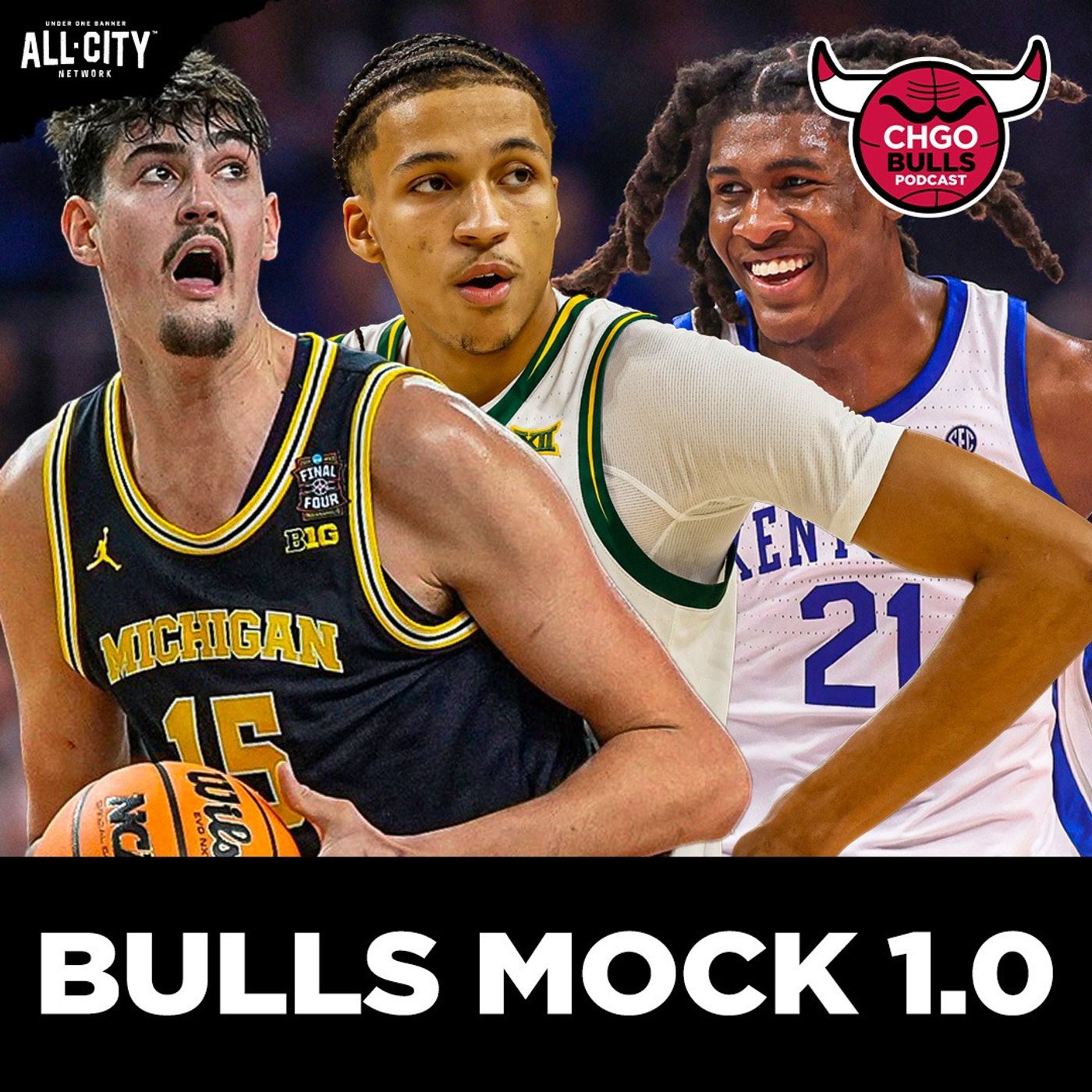 Chicago Bulls MOCK DRAFT 1.0 : Best Case Scenarios at Pick #15 | CHGO Bulls Podcast