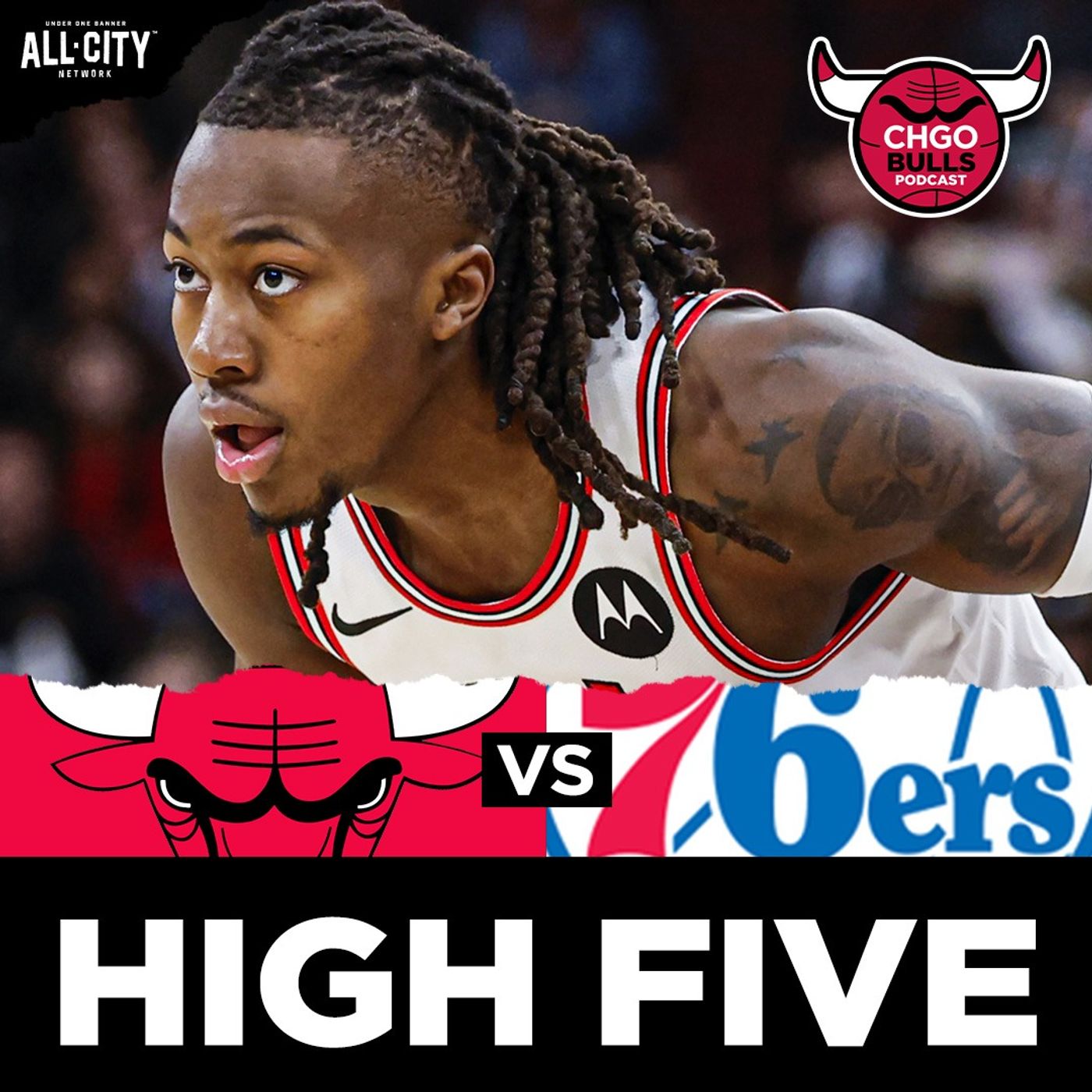 Bulls HOT Streak Continues, Beat 76ers for Fifth Win in a Row | CHGO Bulls Podcast