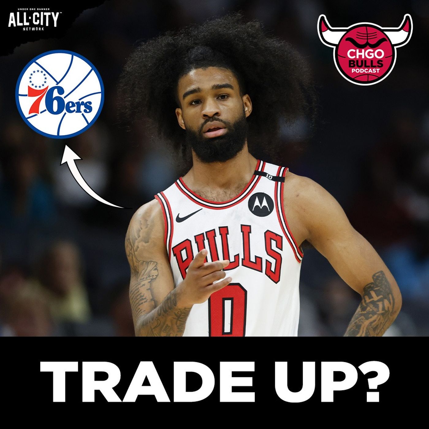 Should Chicago Bulls OFFER Coby White to 76ers for #3 pick in NBA Draft? | CHGO Bulls Podcast