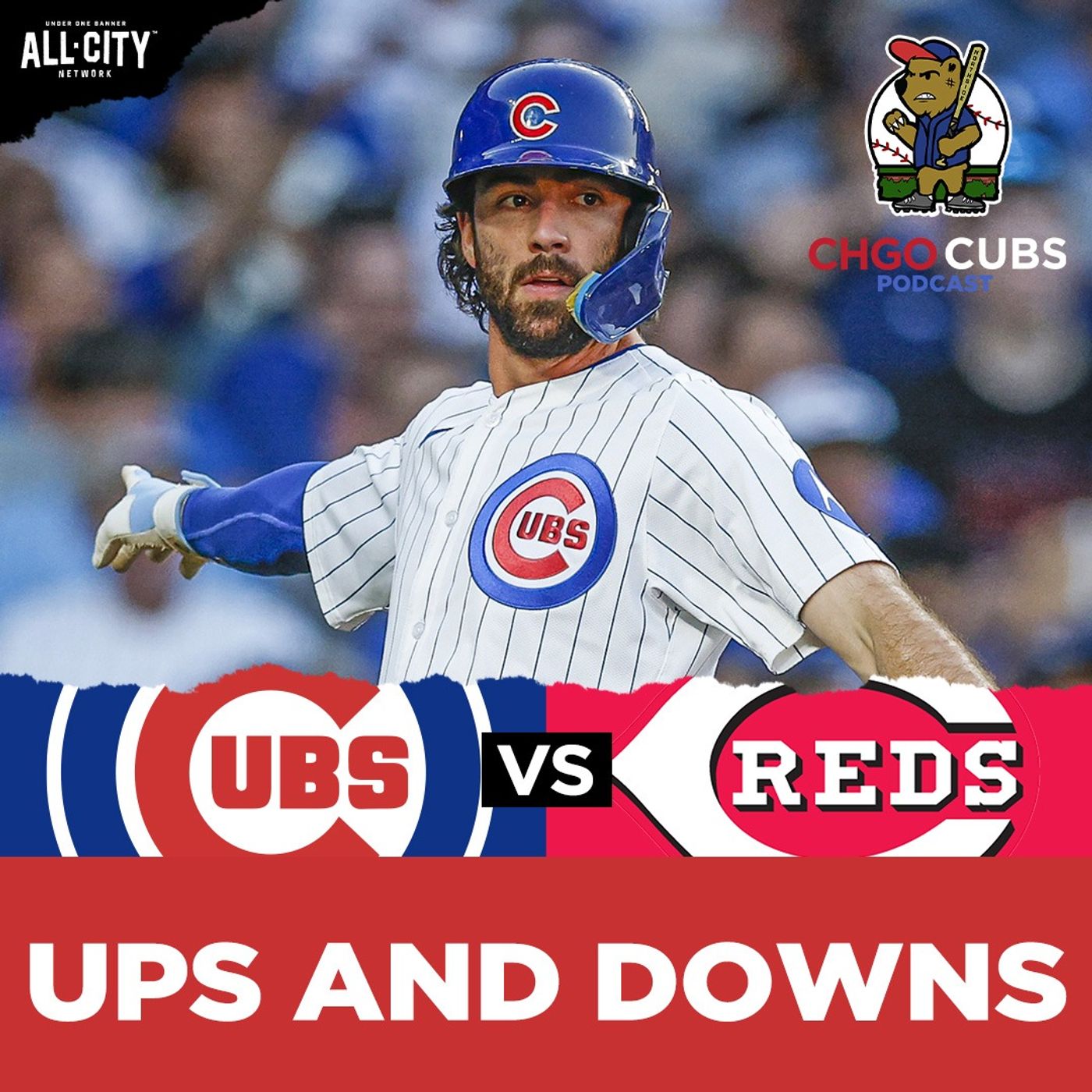 Cubs DROP Game 1 to Reds Despite Dansby Swanson’s Up-and-Down Night | CHGO Cubs POSTGAME Podcast