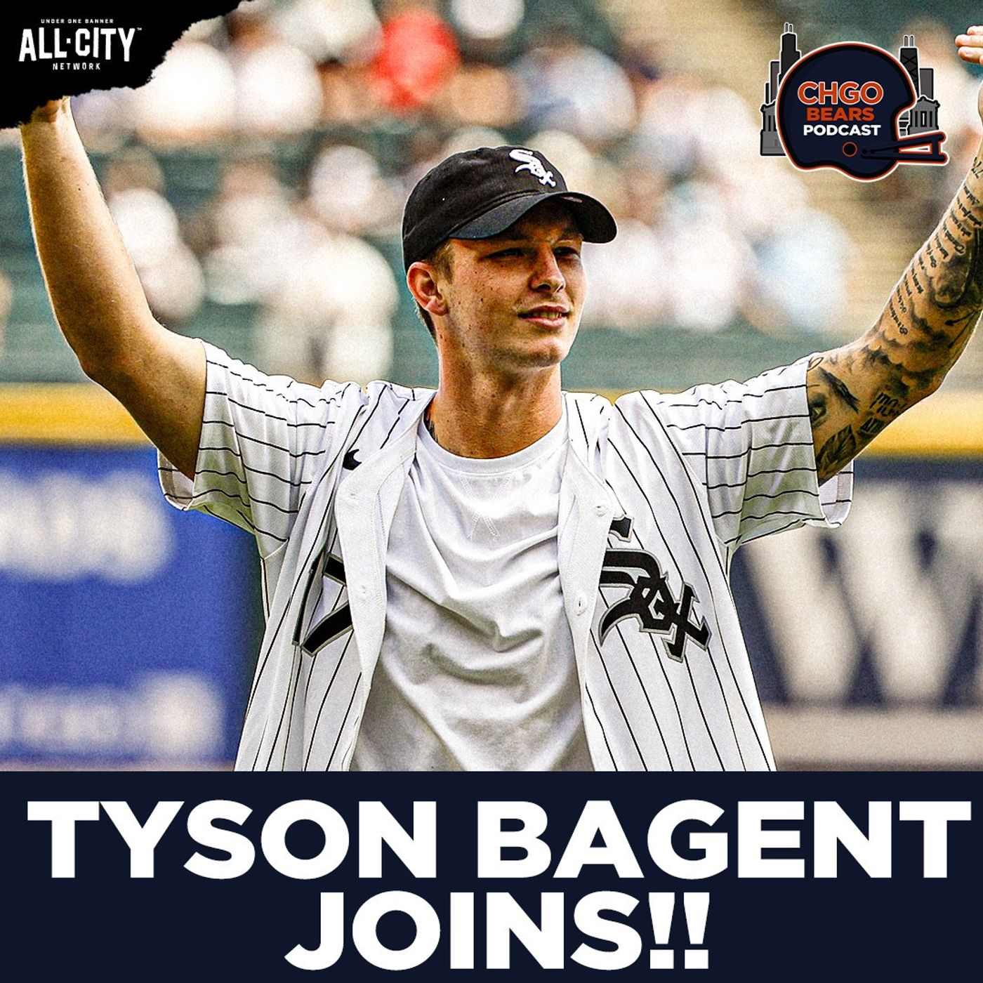 TYSON BAGENT JOINS! Chicago Bears QB Looks Ahead To 2026! | CHGO Bears Podcast