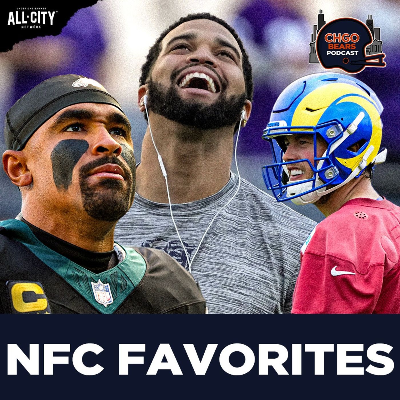 CONFERENCE PREVIEW: Are The Chicago Bears a FAVORITE To Win The NFC? | CHGO Bears